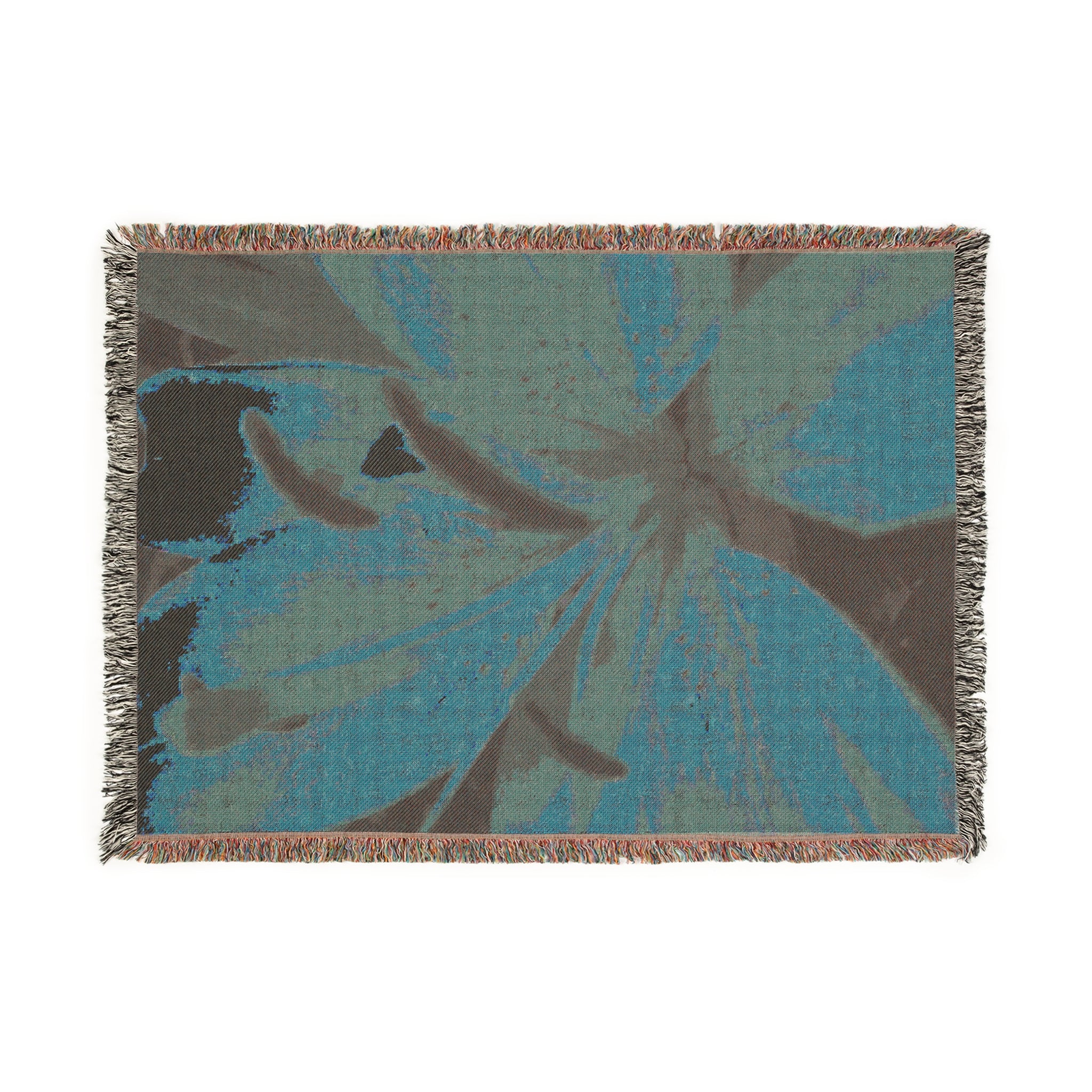 Vibrant Floral | Woven Throw Blanket | Blossom Blankets
