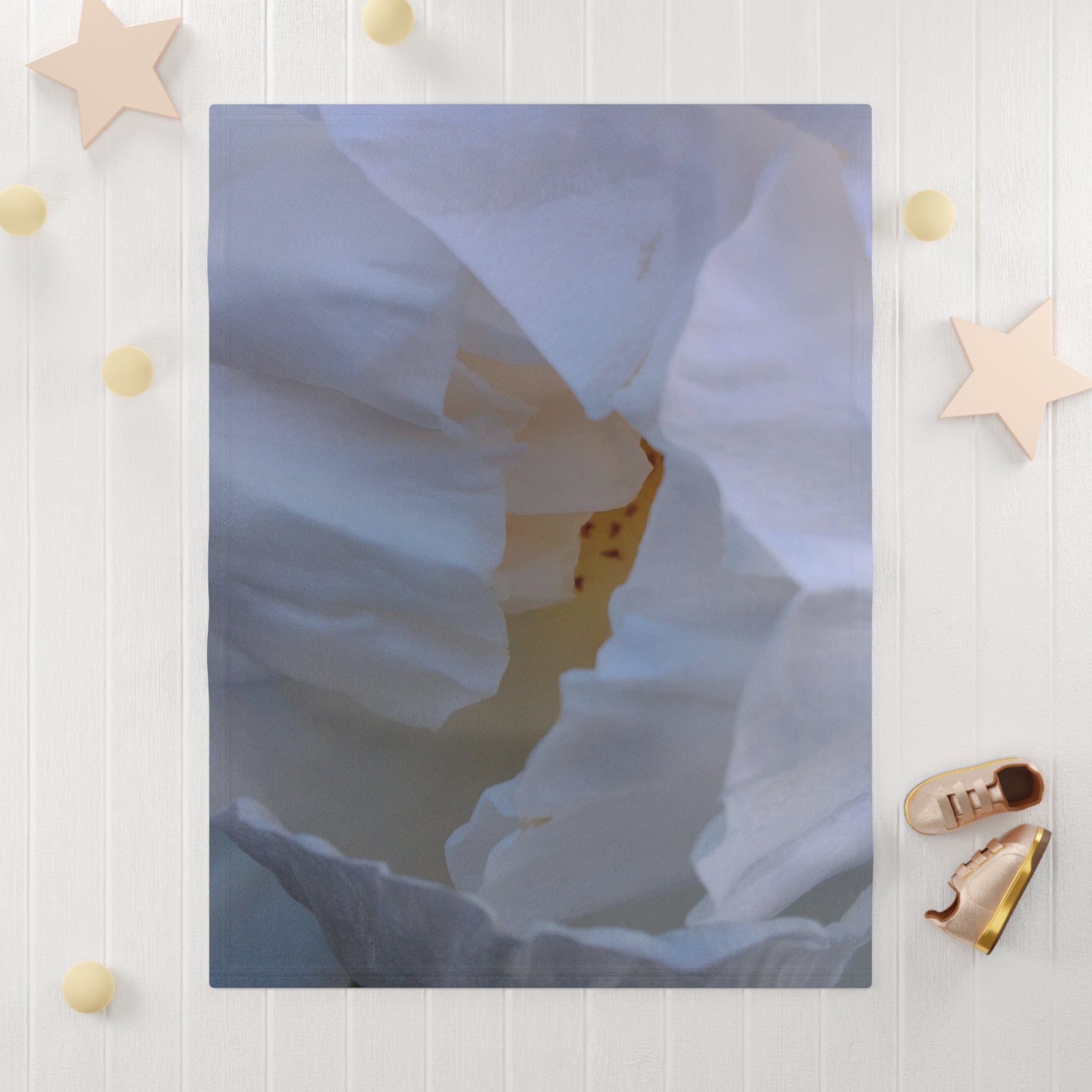 Cozy Floral Baby Blanket - Soft Fleece Infant Blanket | Blossom Blankets
