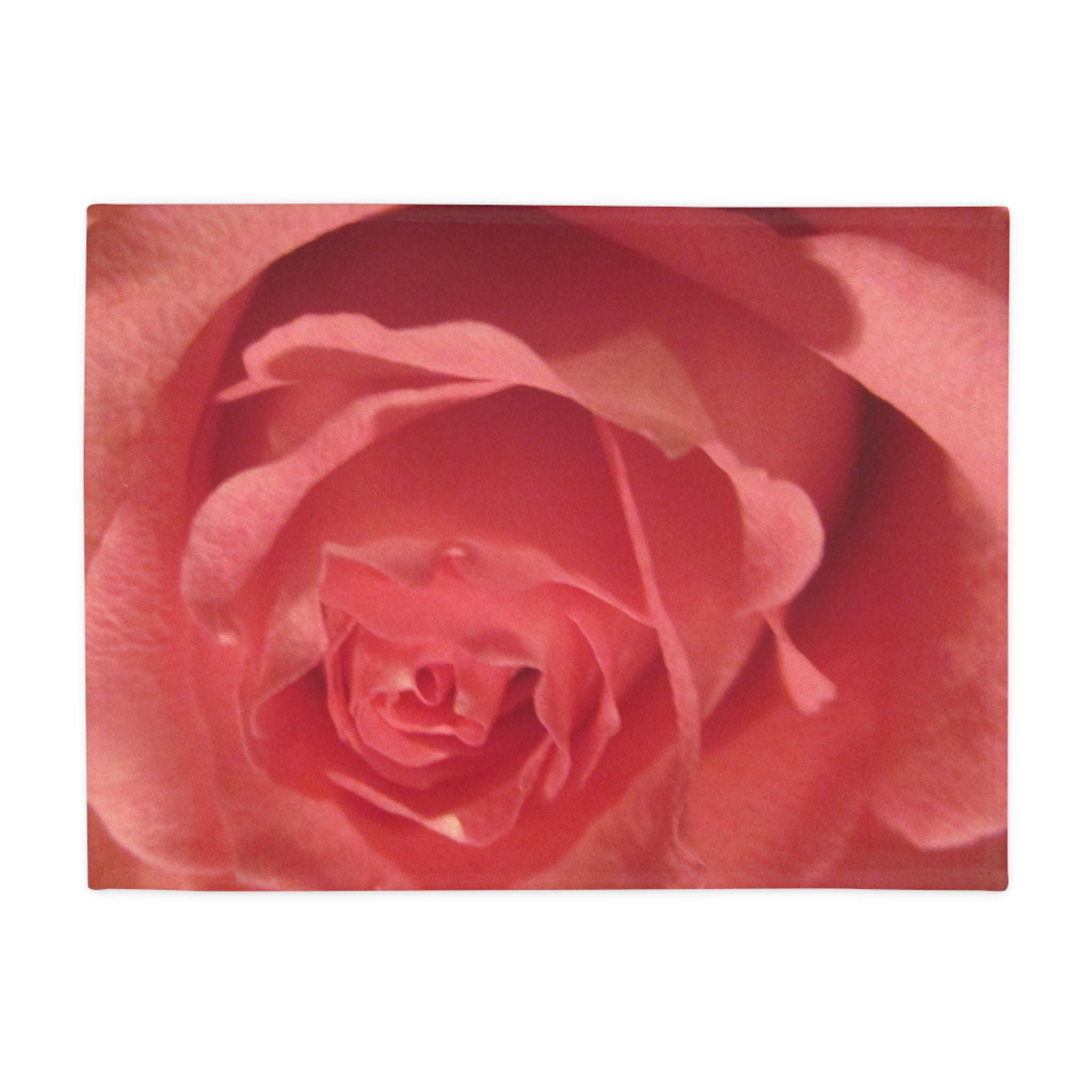 Rose-Themed | Plush Fleece Blanket | Blossom Blankets