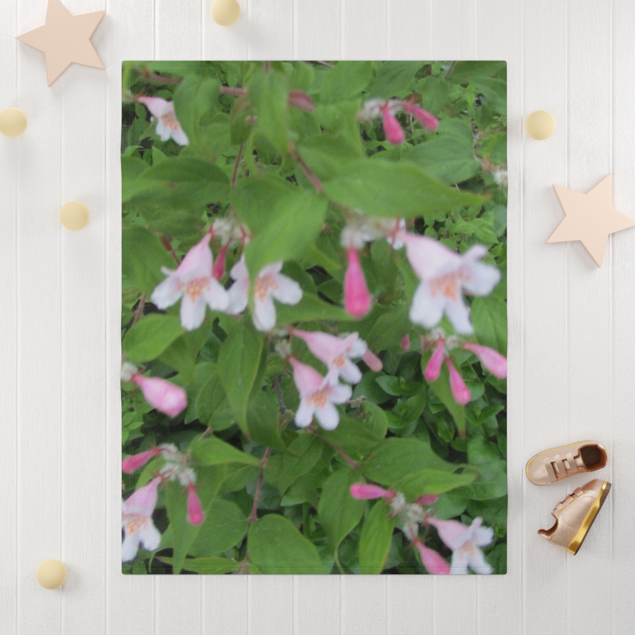 Soft Fleece Baby Blanket | Cozy Nursery Decor | Blossom Blankets