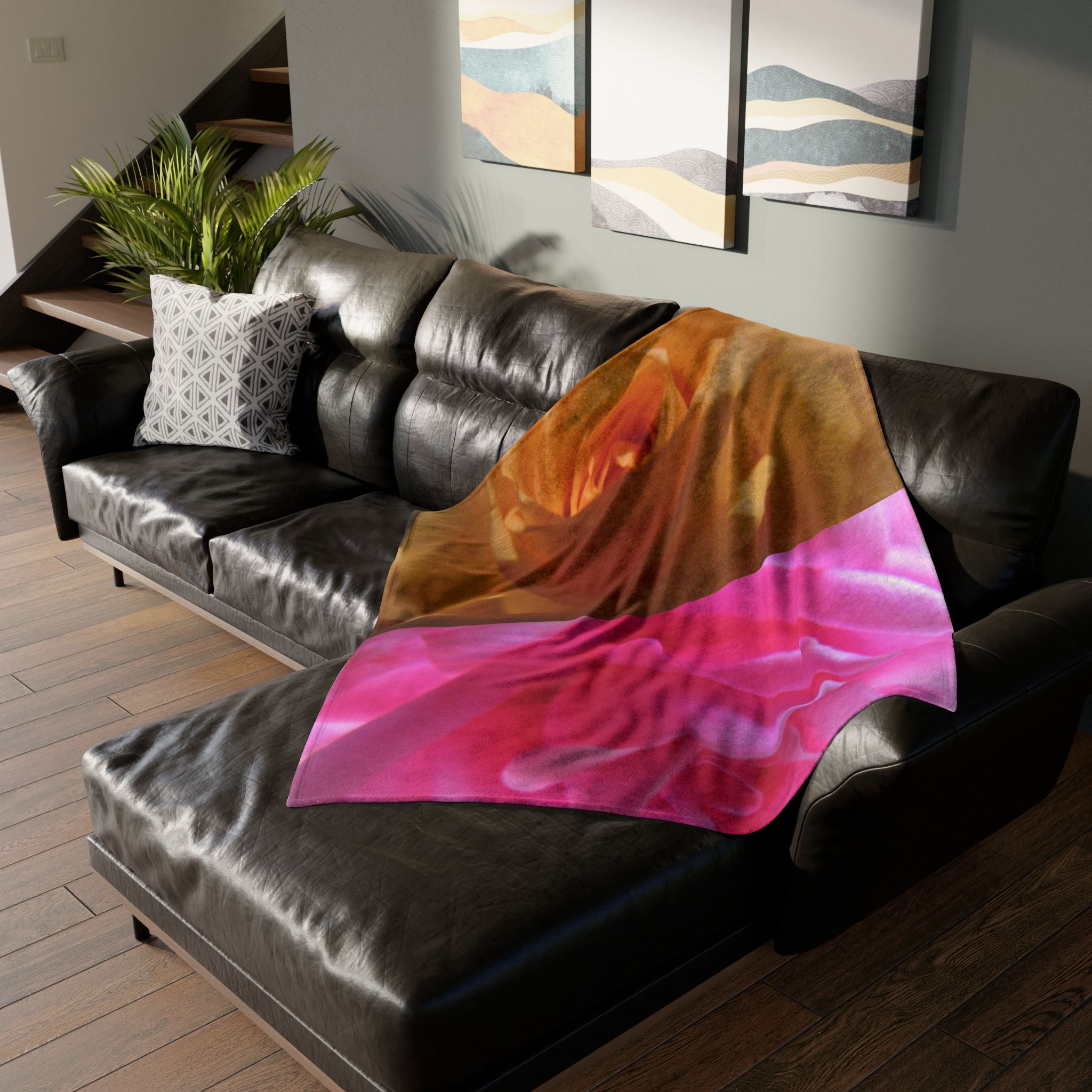 Cozy Floral | Soft Polyester Blanket | Blossom Blankets