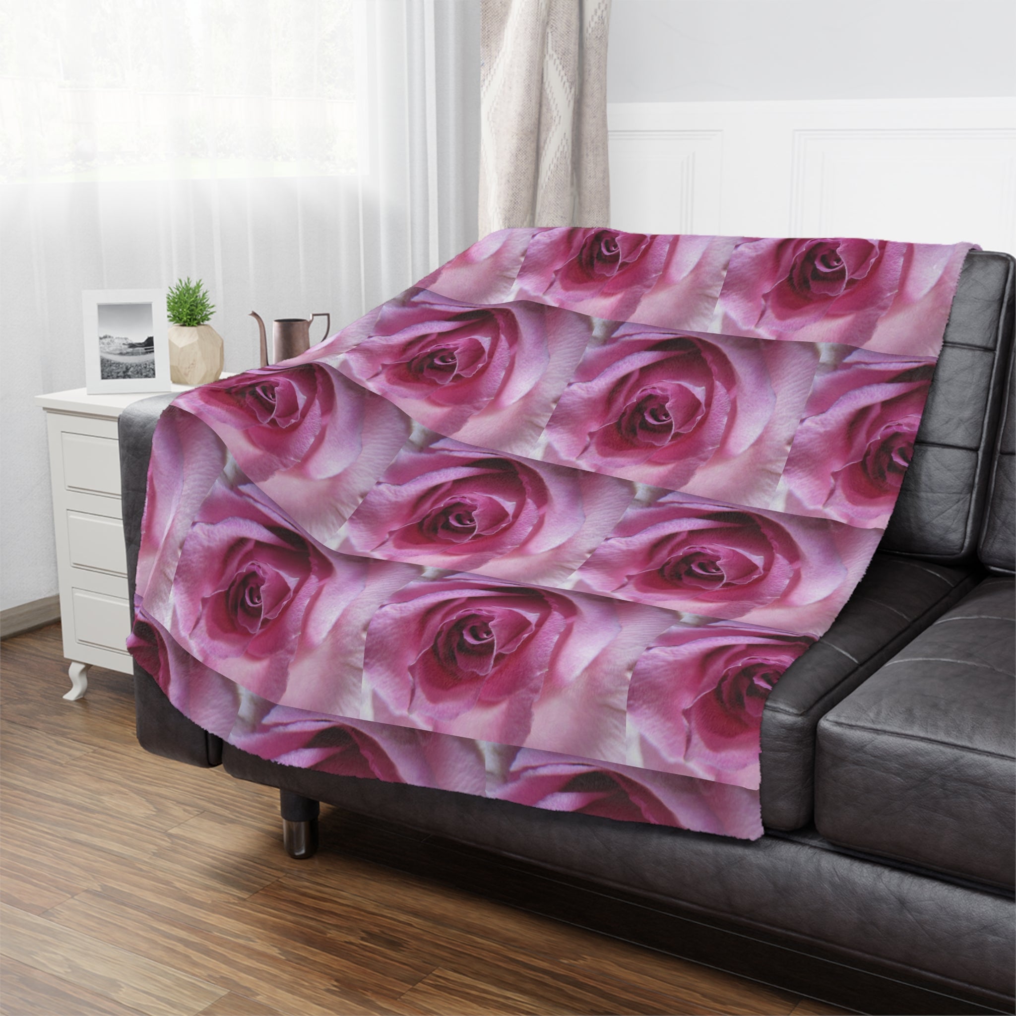 Elegant Floral | Minky Blanket | Blossom Blankets