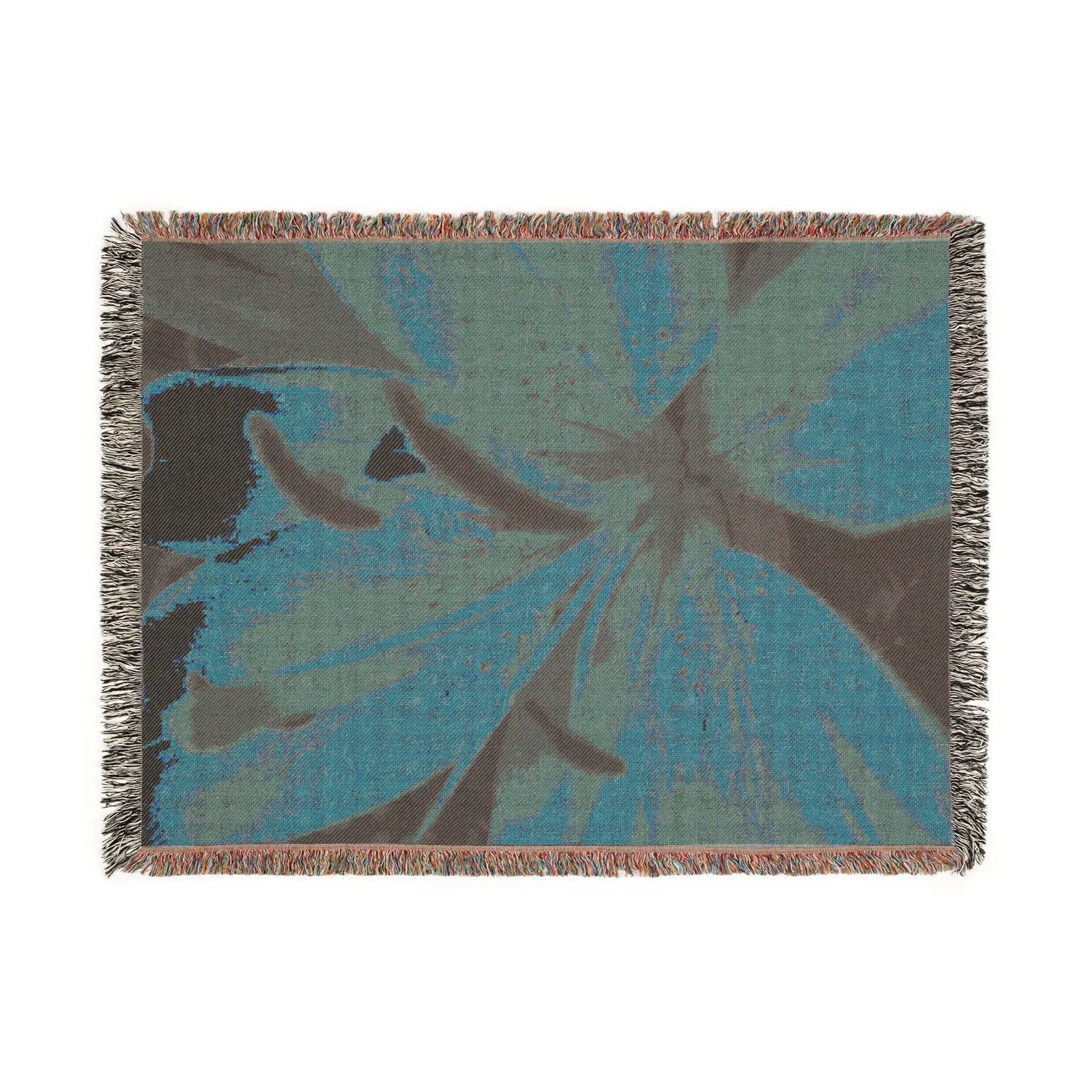 Vibrant Floral | Woven Throw Blanket | Blossom Blankets