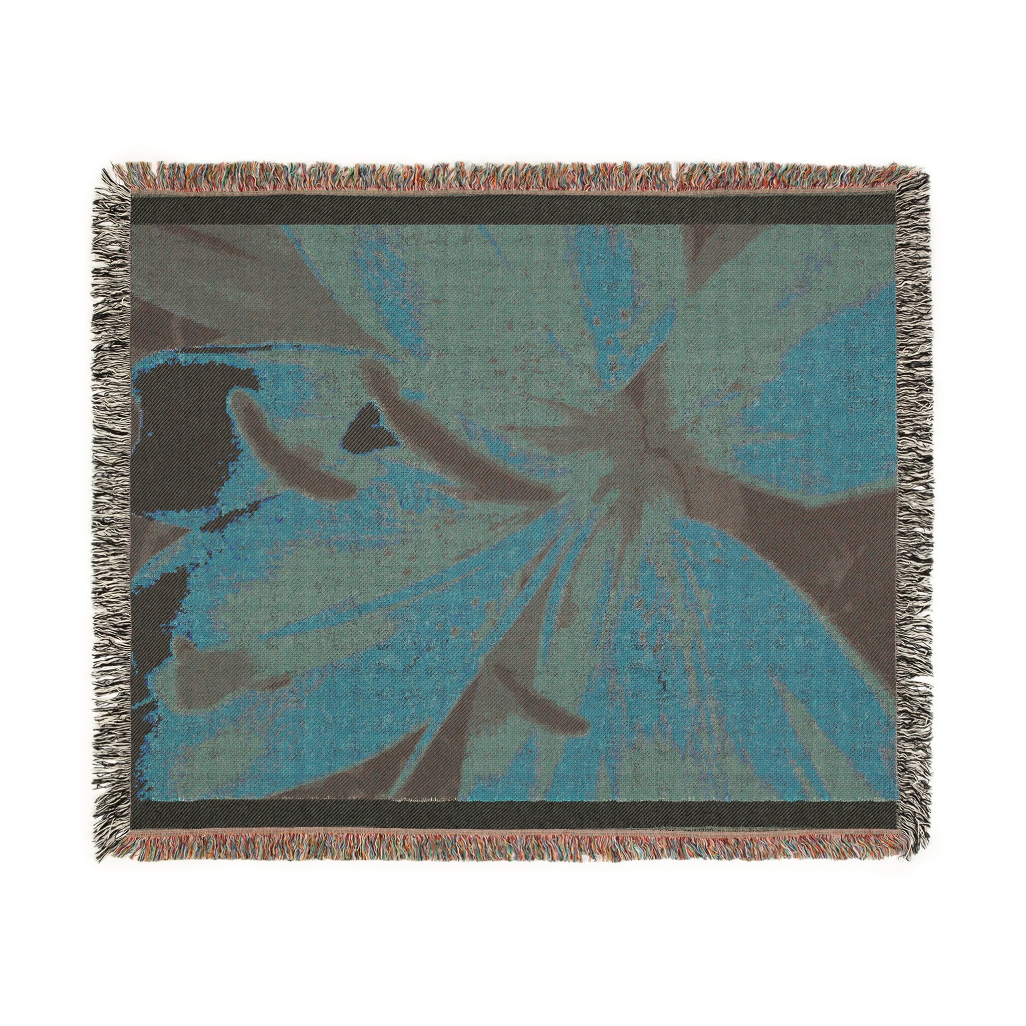 Vibrant Floral | Woven Throw Blanket | Blossom Blankets