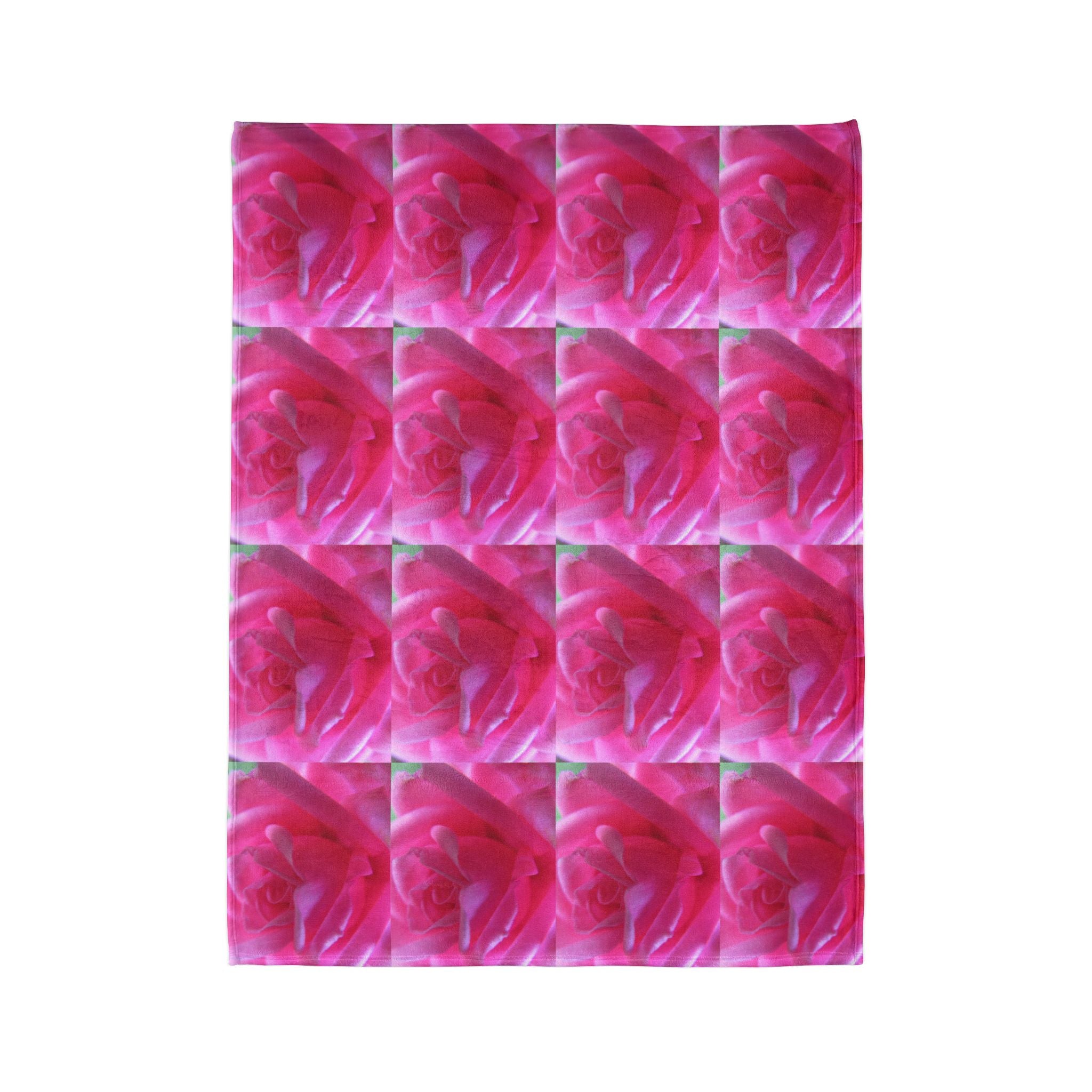 Bright Rose Pattern | Soft Polyester Blanket | Blossom Blankets