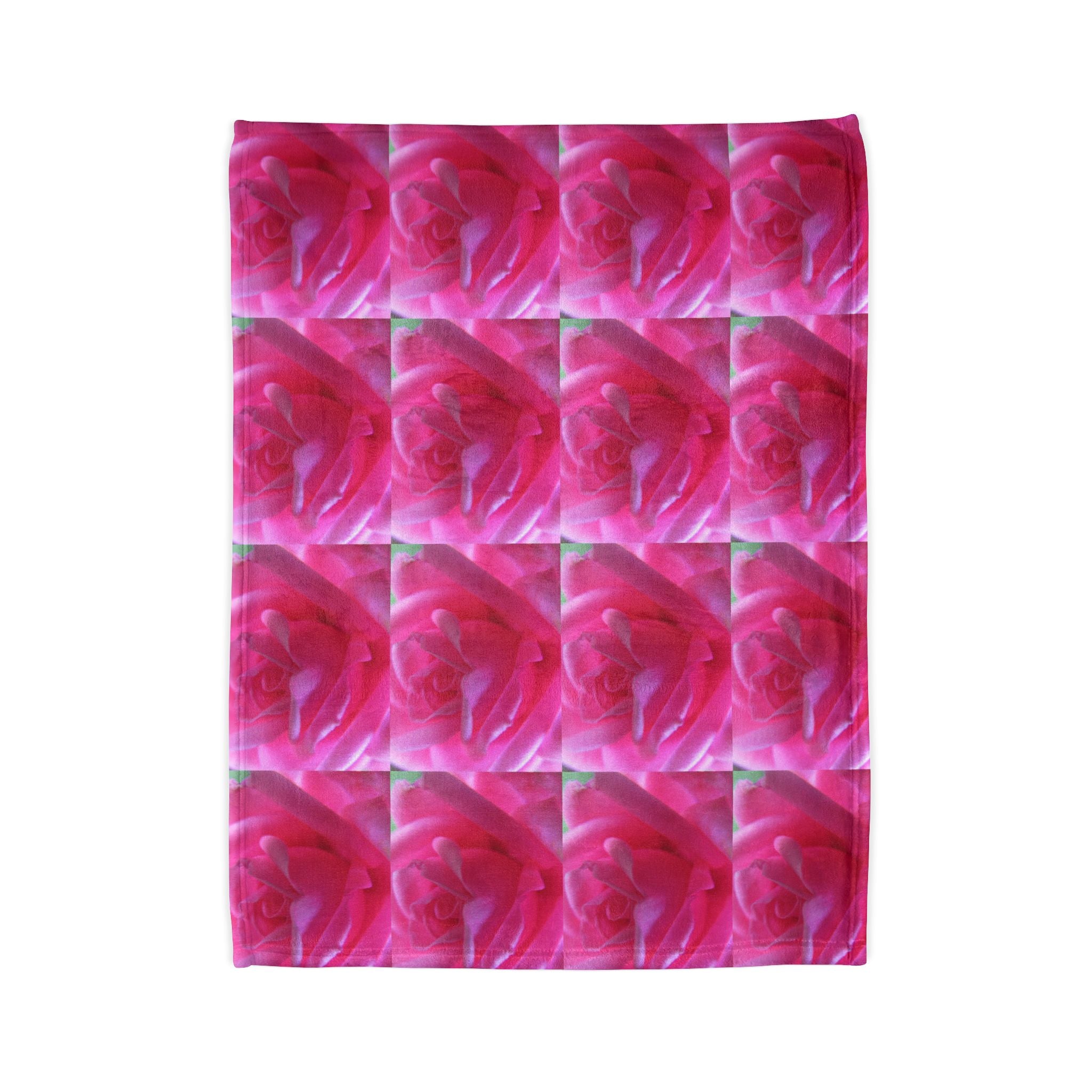 Bright Rose Pattern | Soft Polyester Blanket | Blossom Blankets