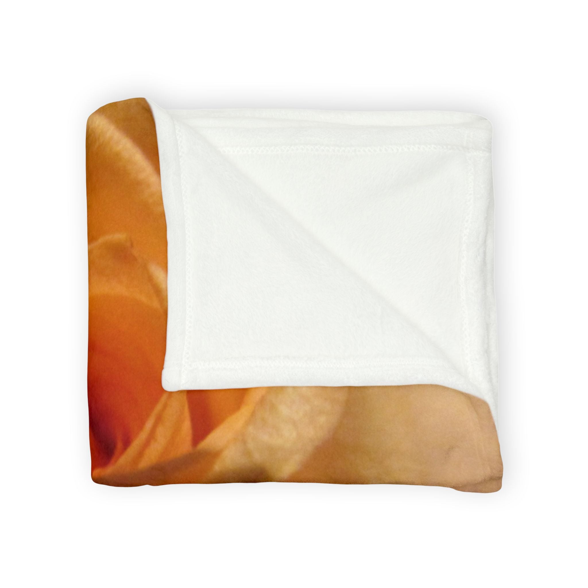 Pink Yellow Rose Blanket - Soft Polyester | Blossom Blankets