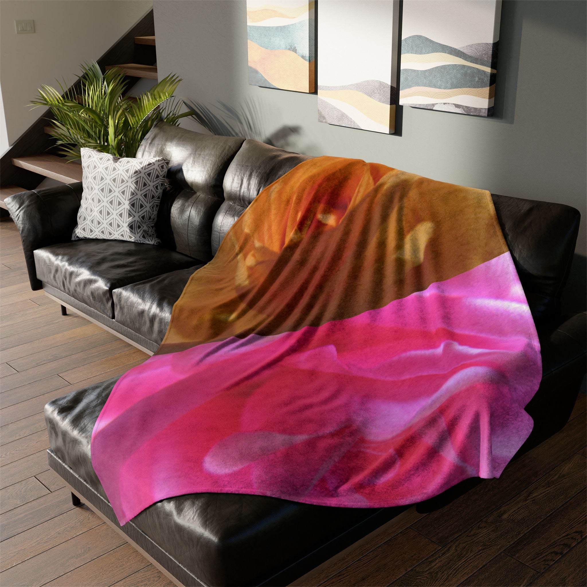 Cozy Floral | Soft Polyester Blanket | Blossom Blankets