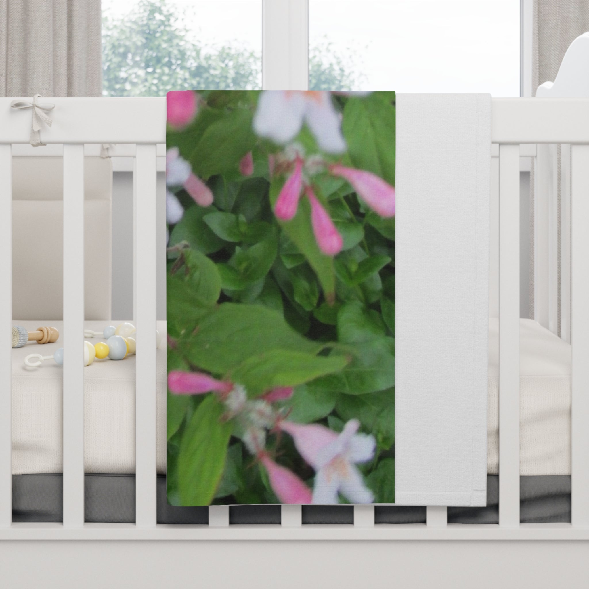 Soft Fleece Baby Blanket | Cozy Nursery Decor | Blossom Blankets