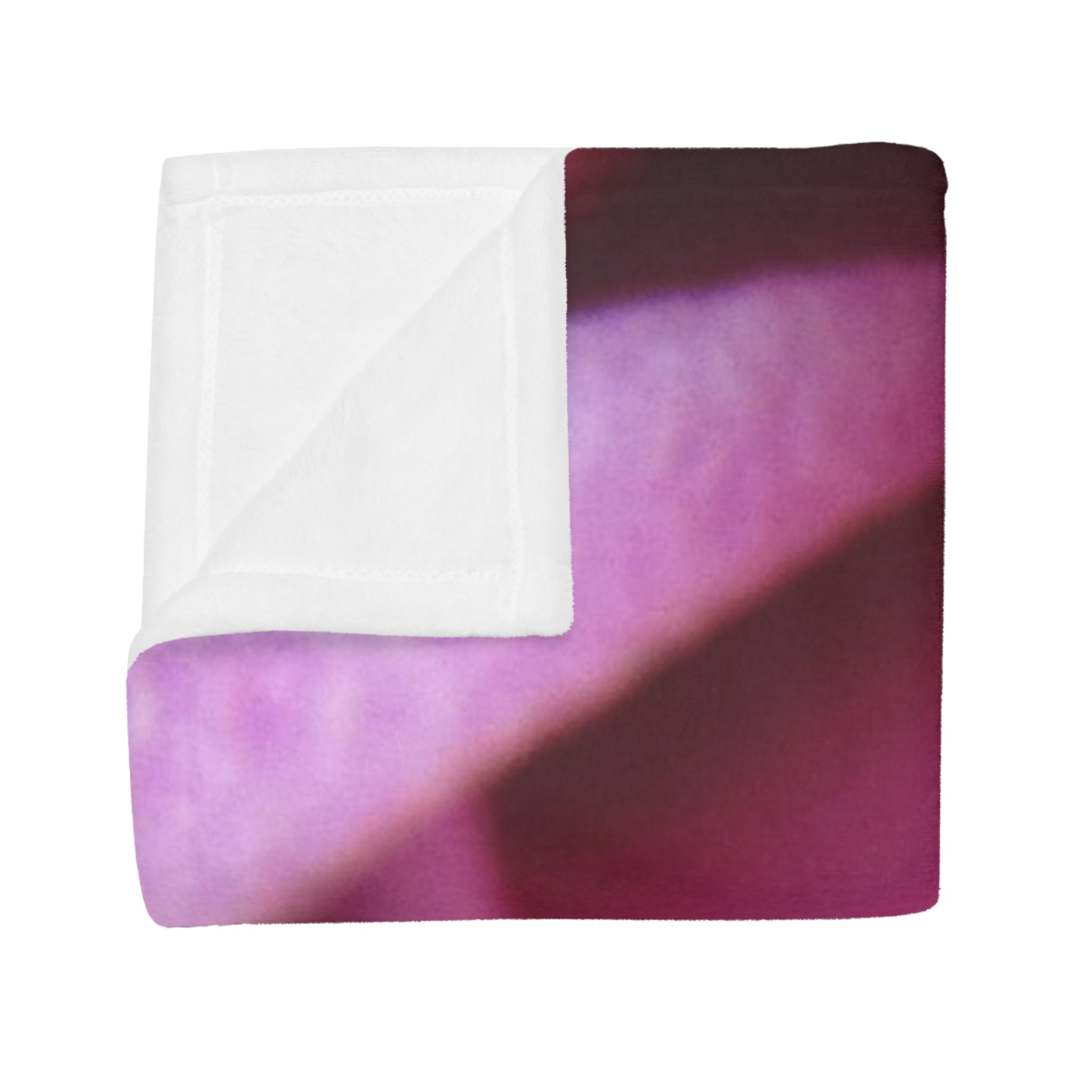 Realistic Single Rose Plush Fleece Blanket - Luxurious Garden Comfort Bedding | Blossom Blankets