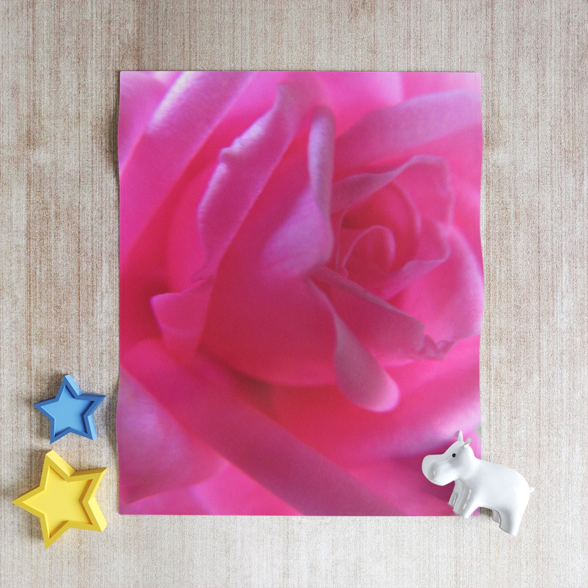 Pink Floral | Throw Blanket | Blossom Blankets