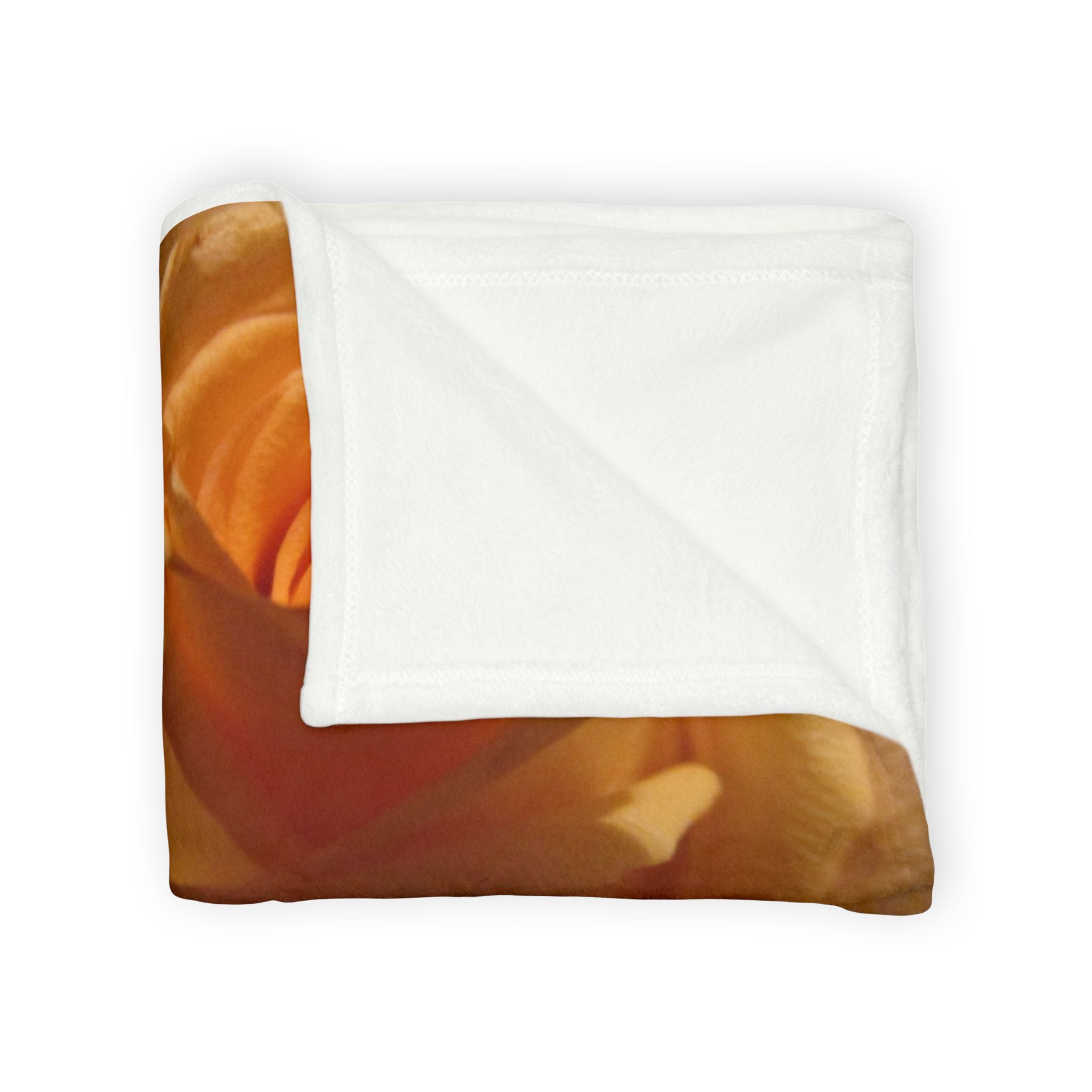 Pink Yellow Rose Blanket - Soft Polyester | Blossom Blankets