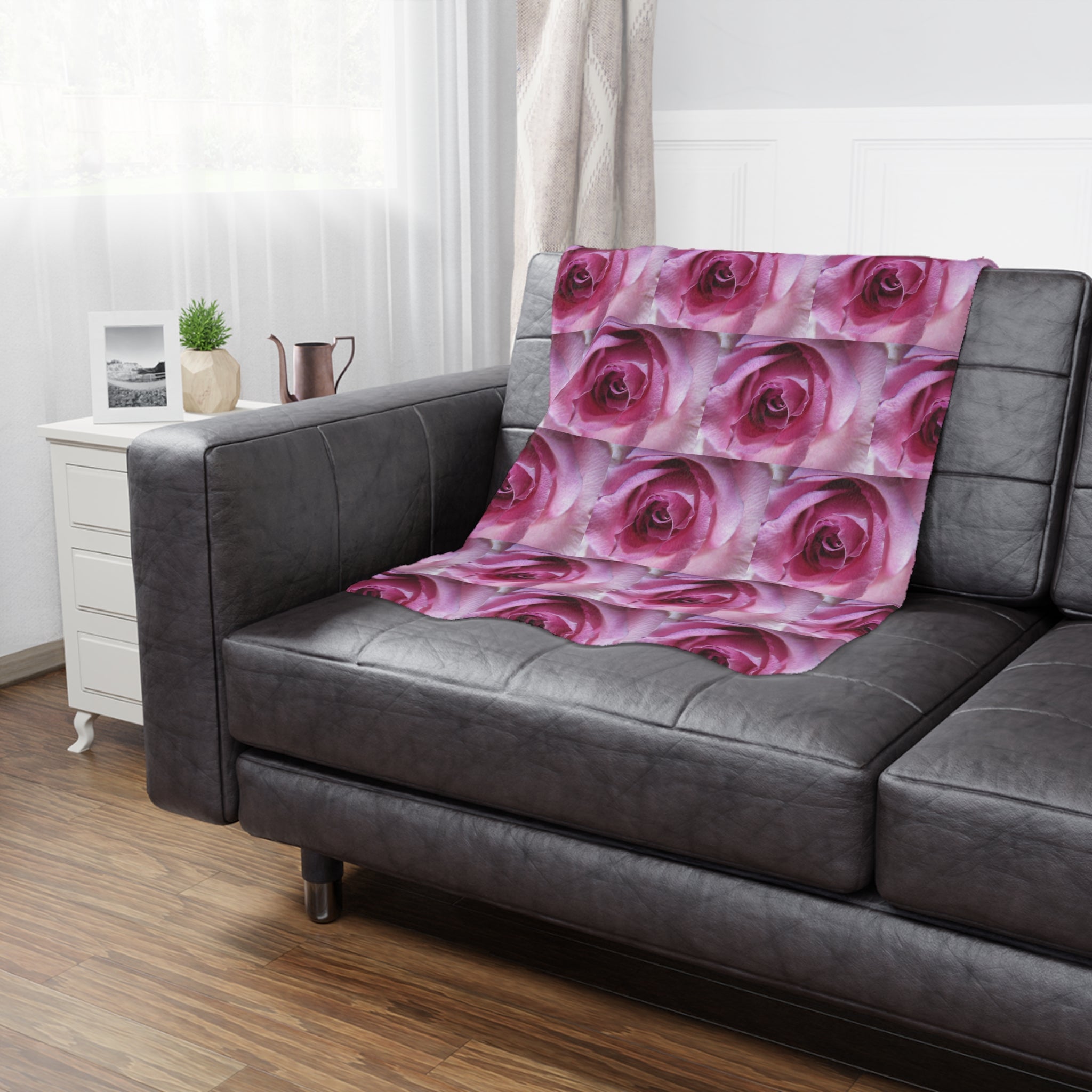 Elegant Floral | Minky Blanket | Blossom Blankets