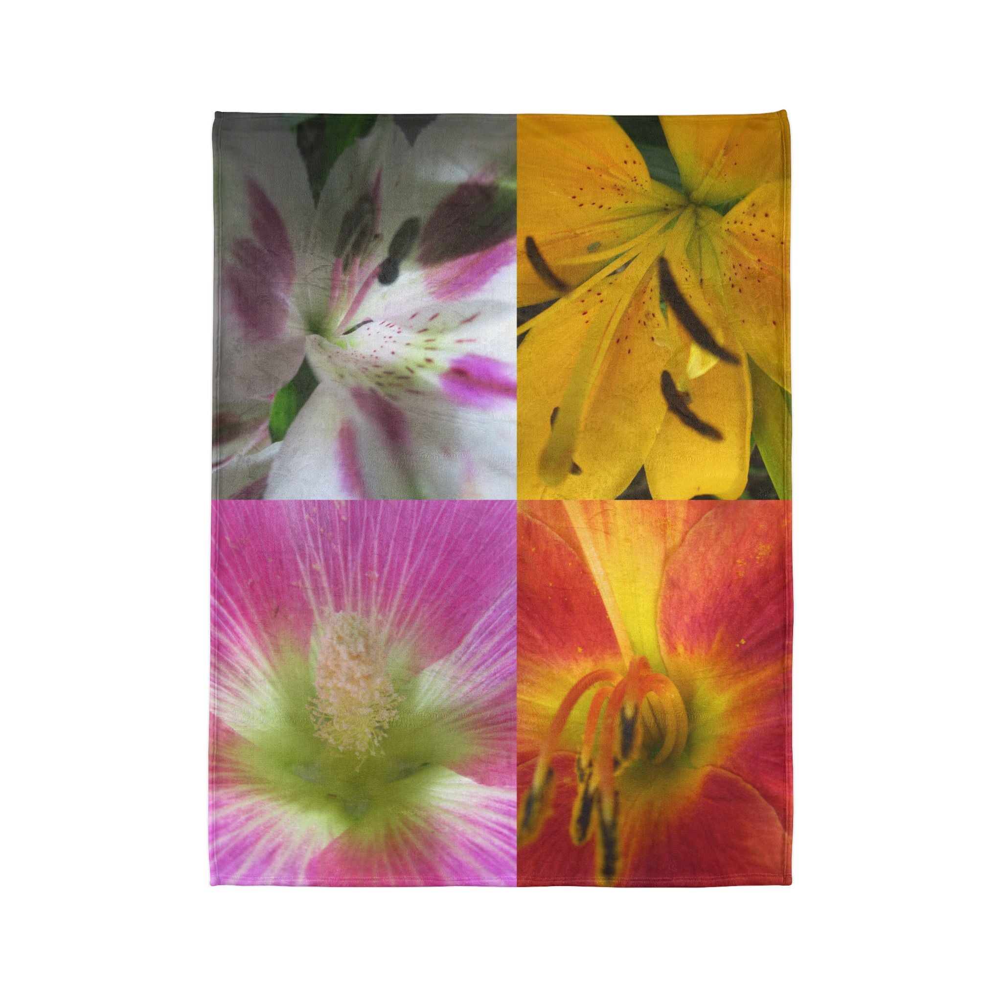 Floral Print Blanket - Soft Polyester | Blossom Blankets