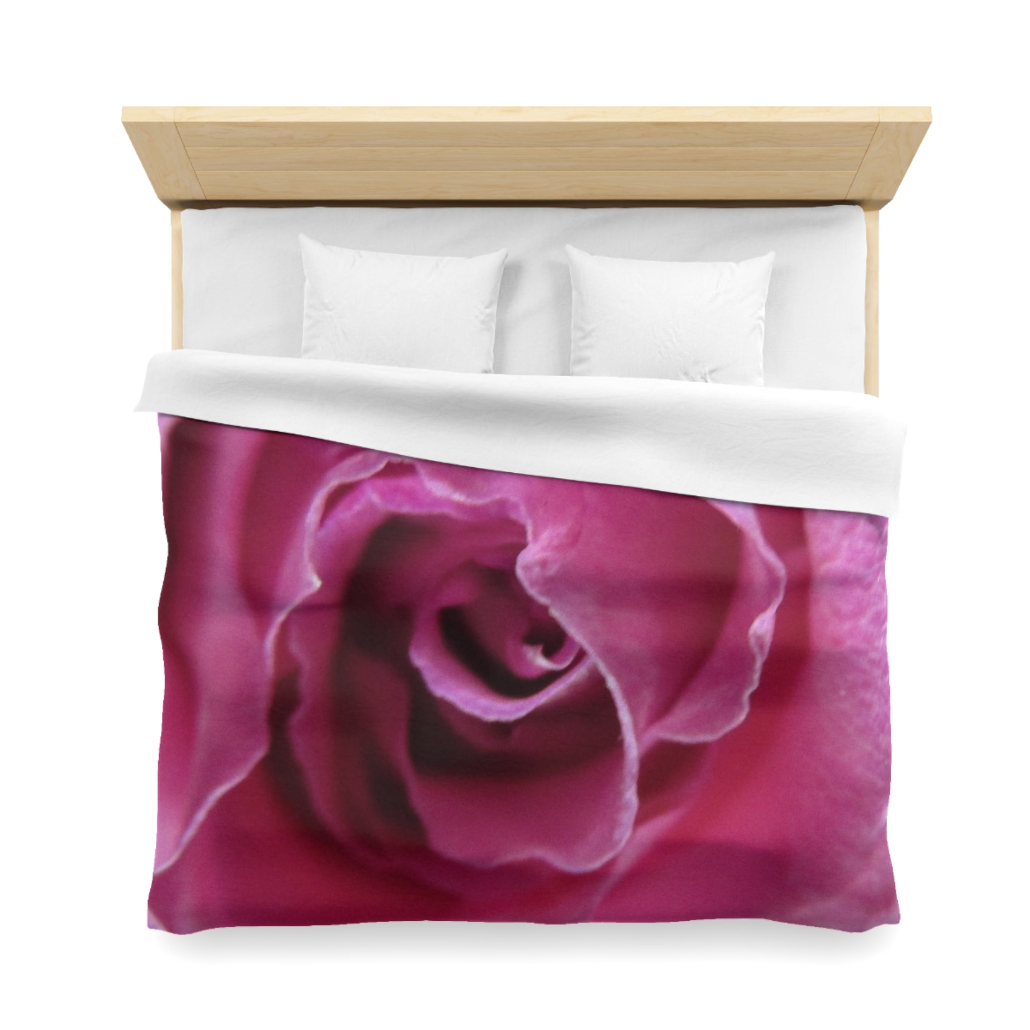 Floral Microfiber Duvet Cover | Blossom Blankets