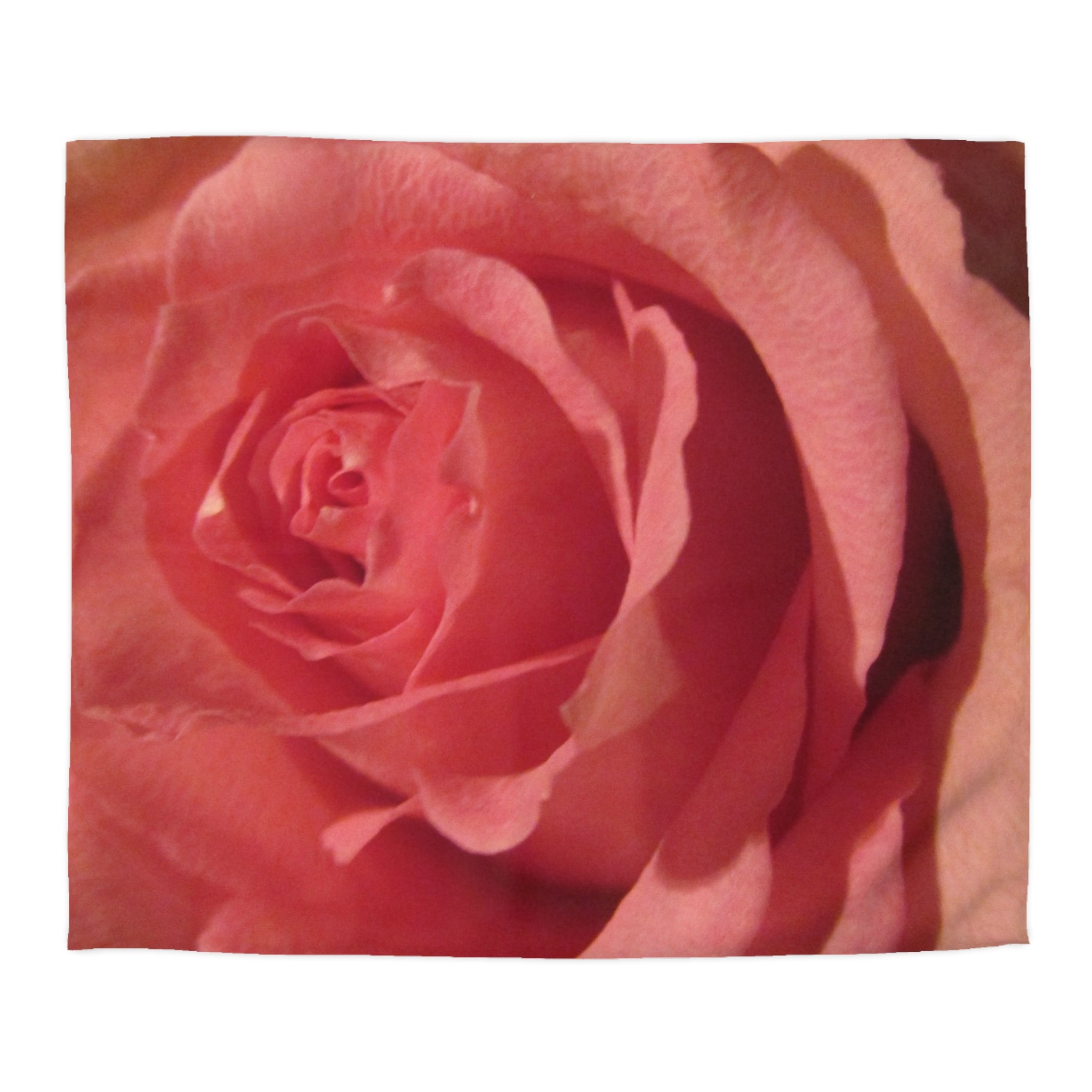 Romantic Rose Microfiber Duvet Cover - Blossom Blankets