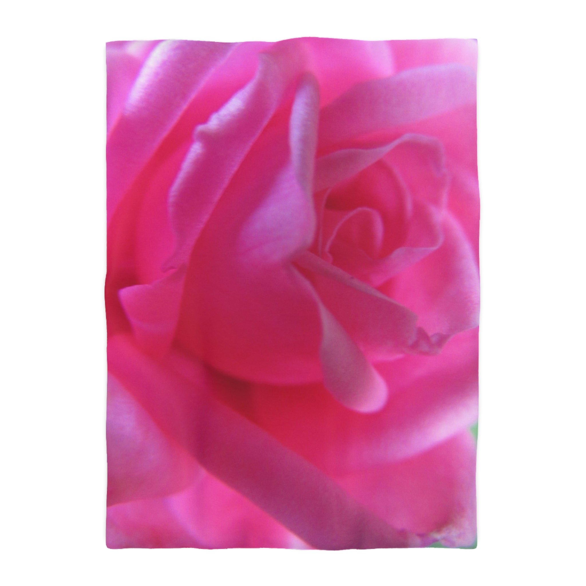 Vibrant Floral Microfiber Duvet Cover - Blossom Blankets