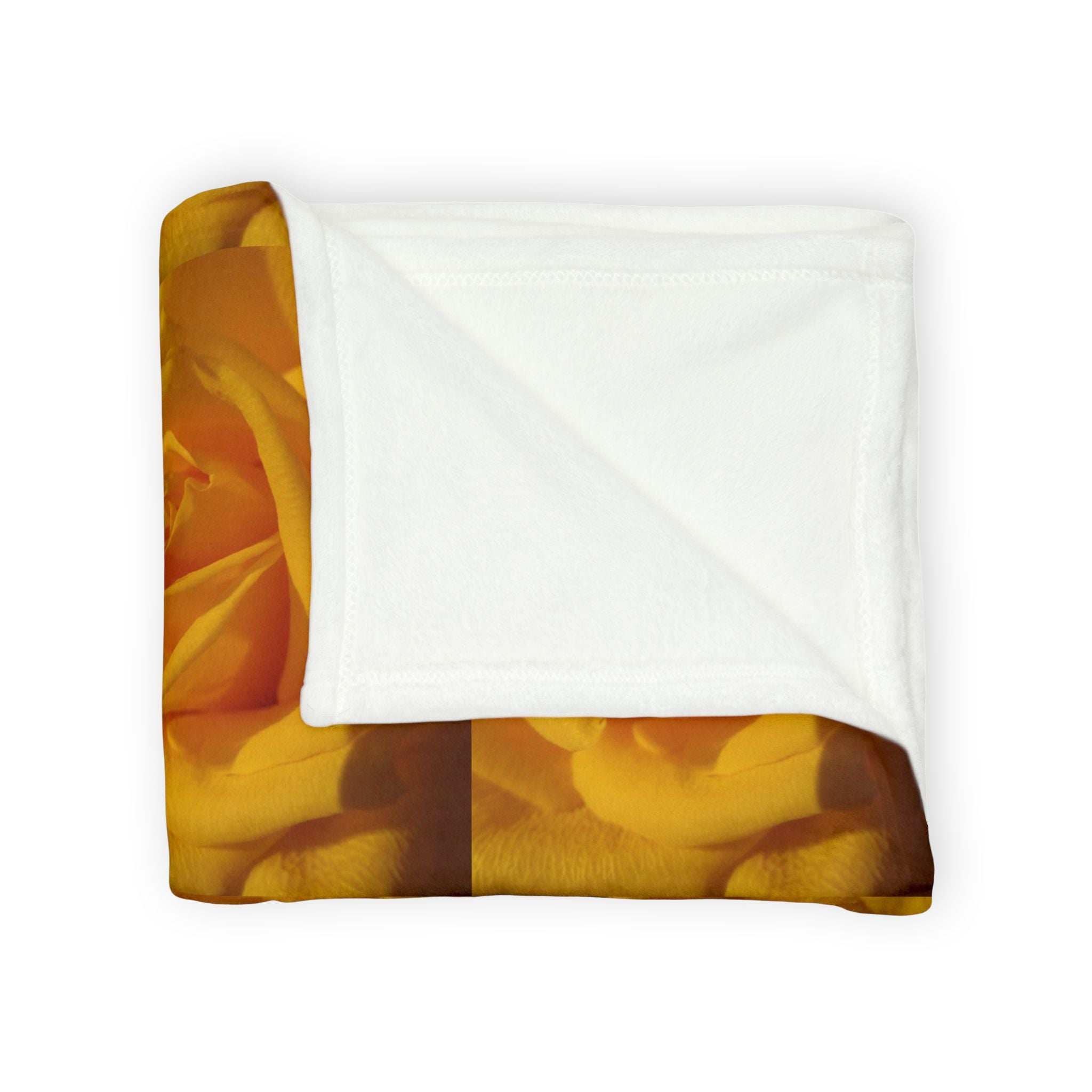 Golden Rose | Soft Polyester Blanket | Blossom Blankets