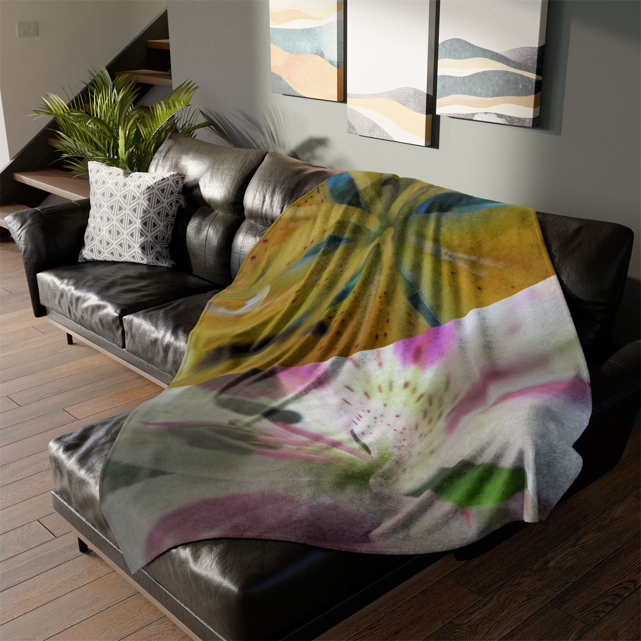 Vibrant Floral | Soft Polyester Blanket | Blossom Blankets