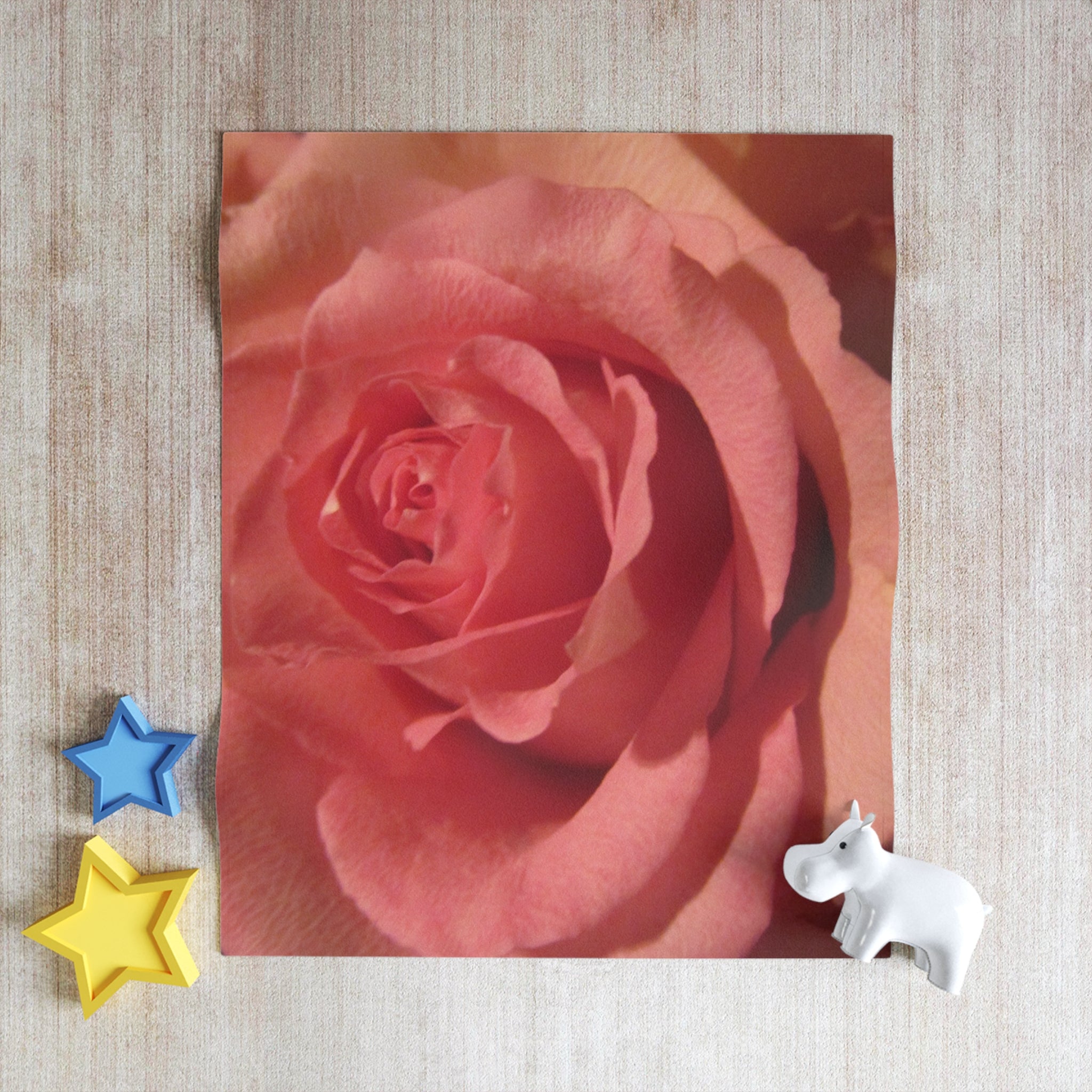 Elegant Floral Rose | Throw Blanket | Blossom Blankets