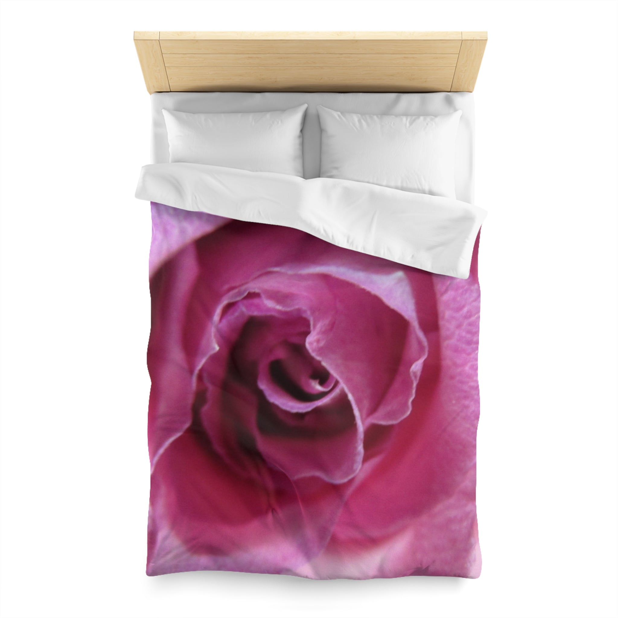 Floral Microfiber Duvet Cover | Blossom Blankets