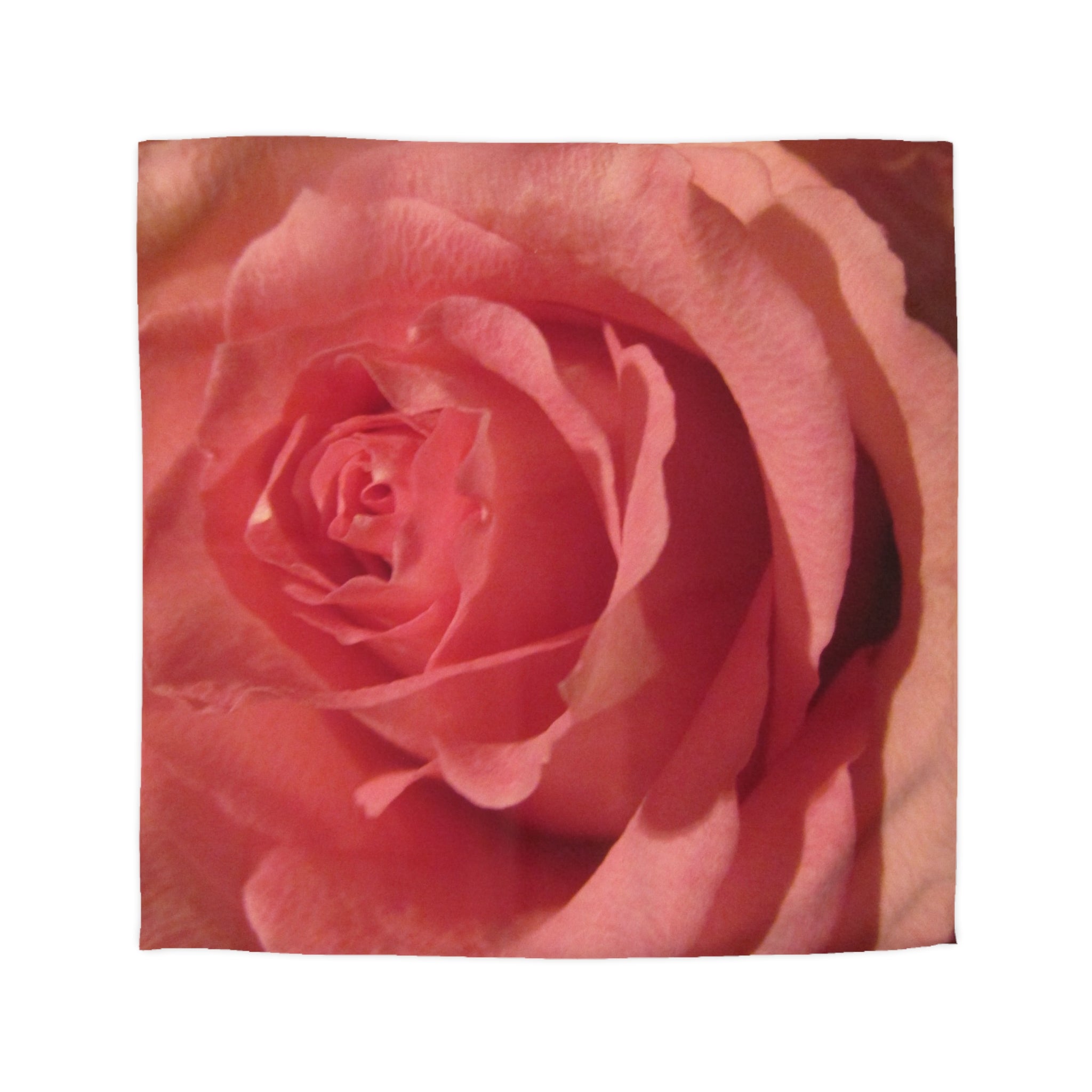Romantic Rose Microfiber Duvet Cover - Blossom Blankets