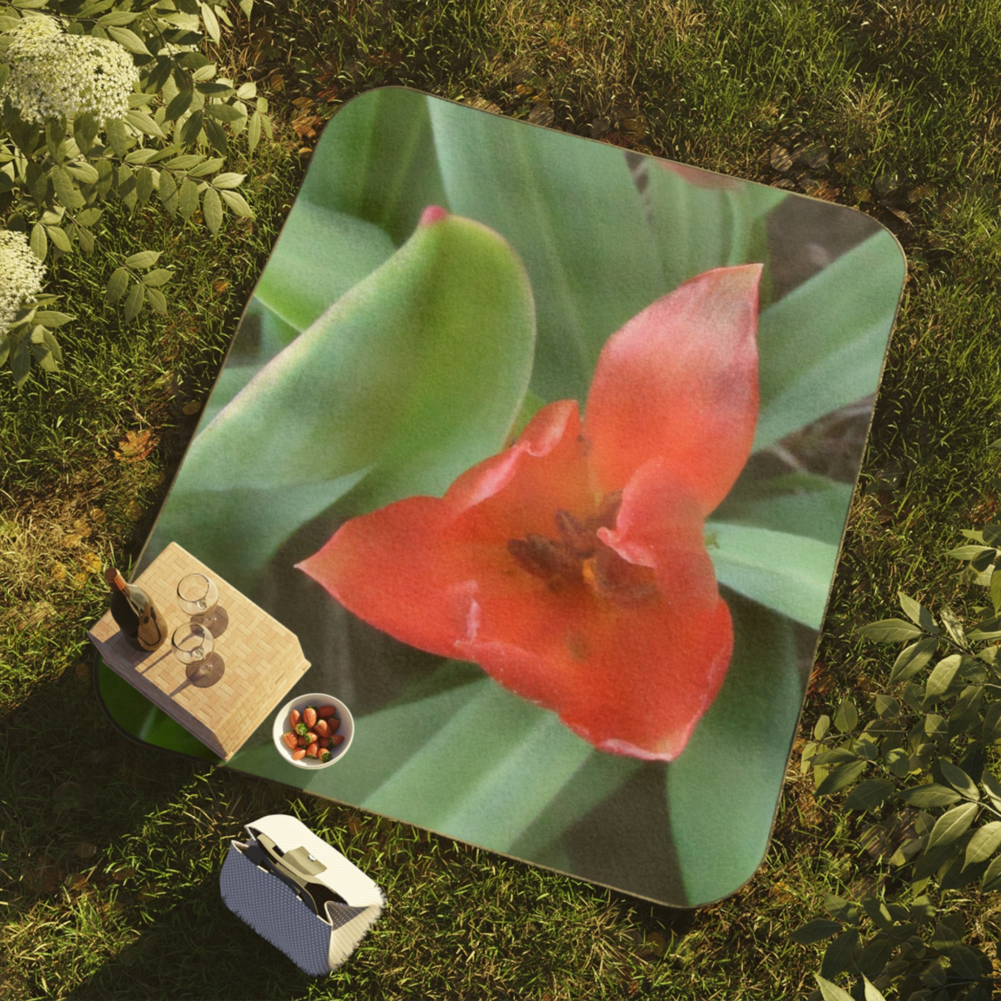 Cozy Floral Picnic Blanket | Blossom Blankets