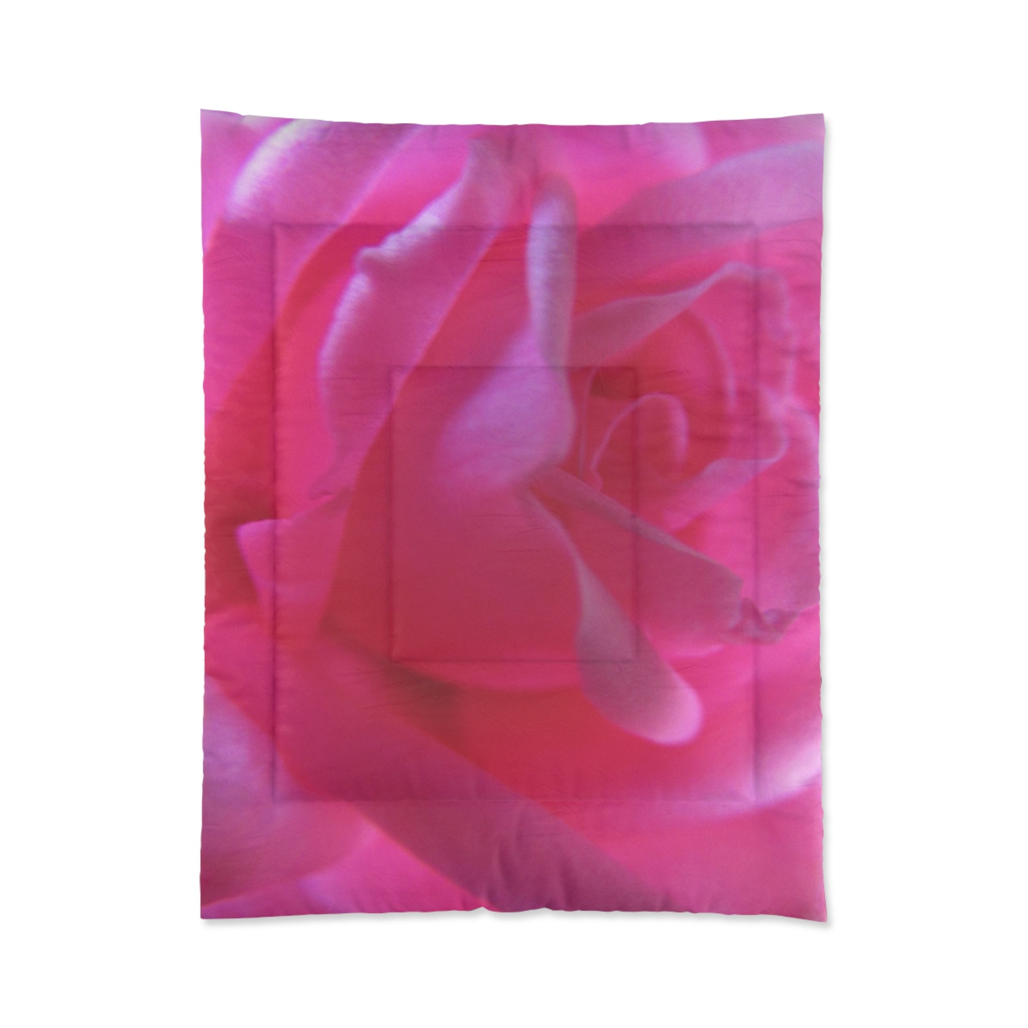 Floral Rose Comforter - Blossom Blankets