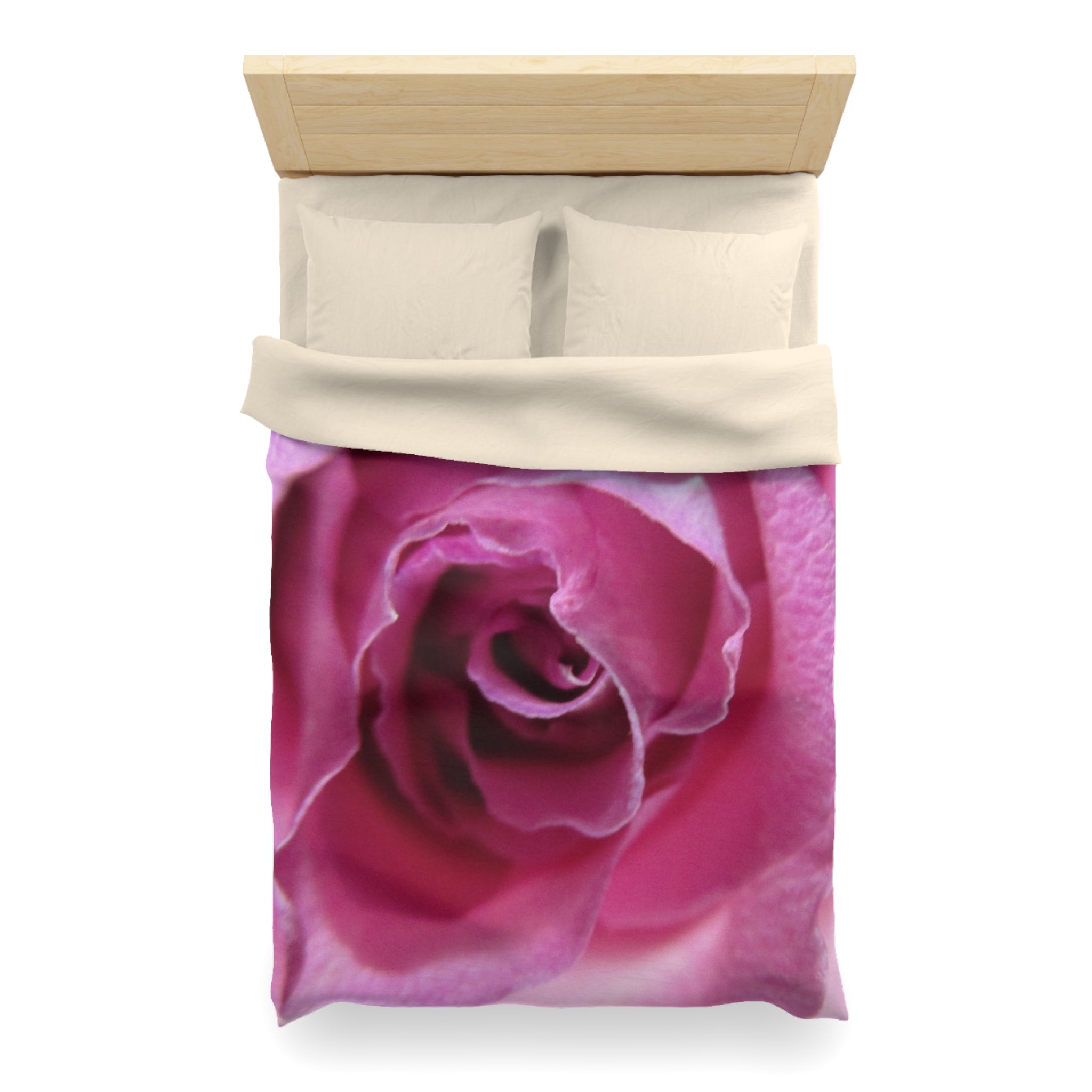 Floral Microfiber Duvet Cover | Blossom Blankets