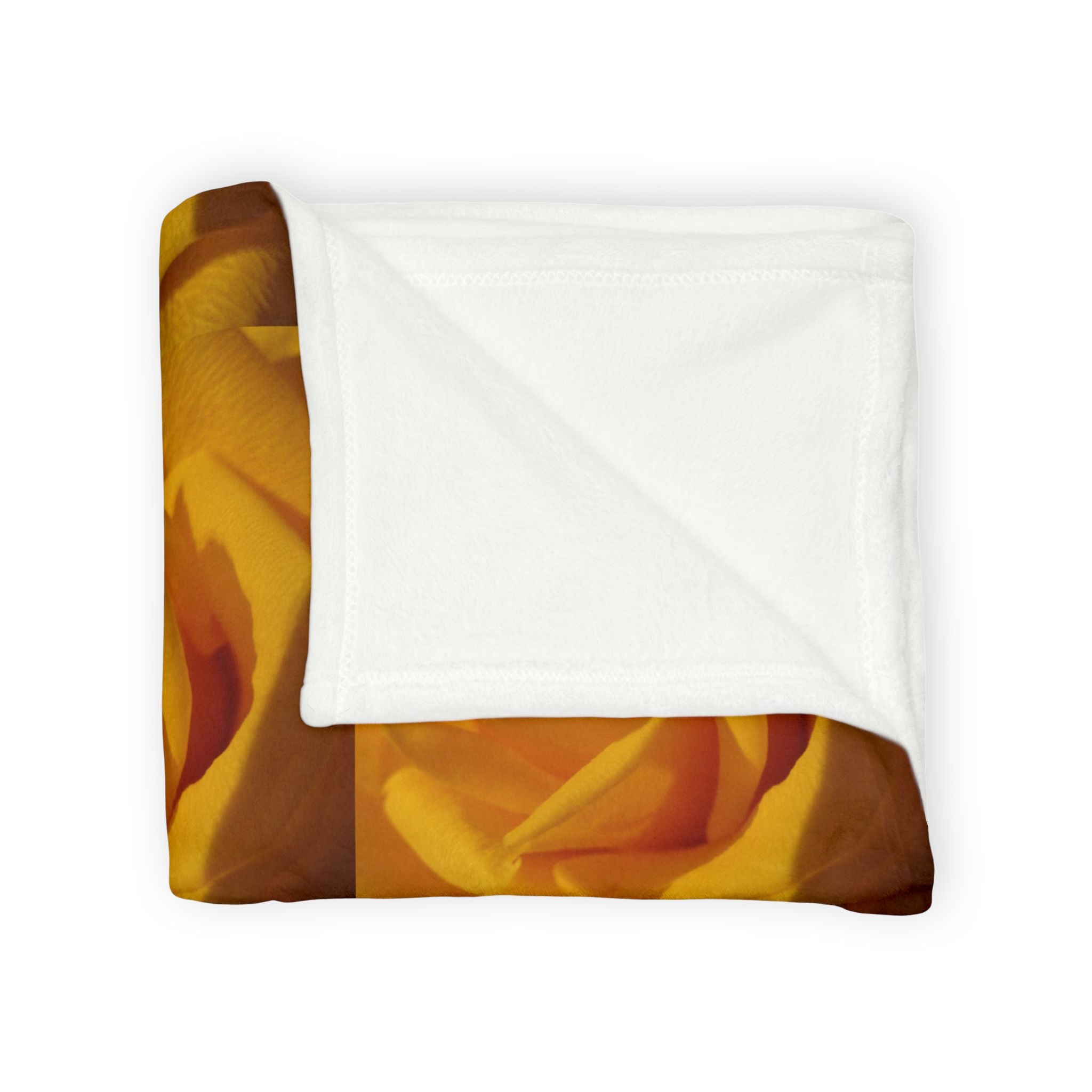 Golden Rose | Soft Polyester Blanket | Blossom Blankets
