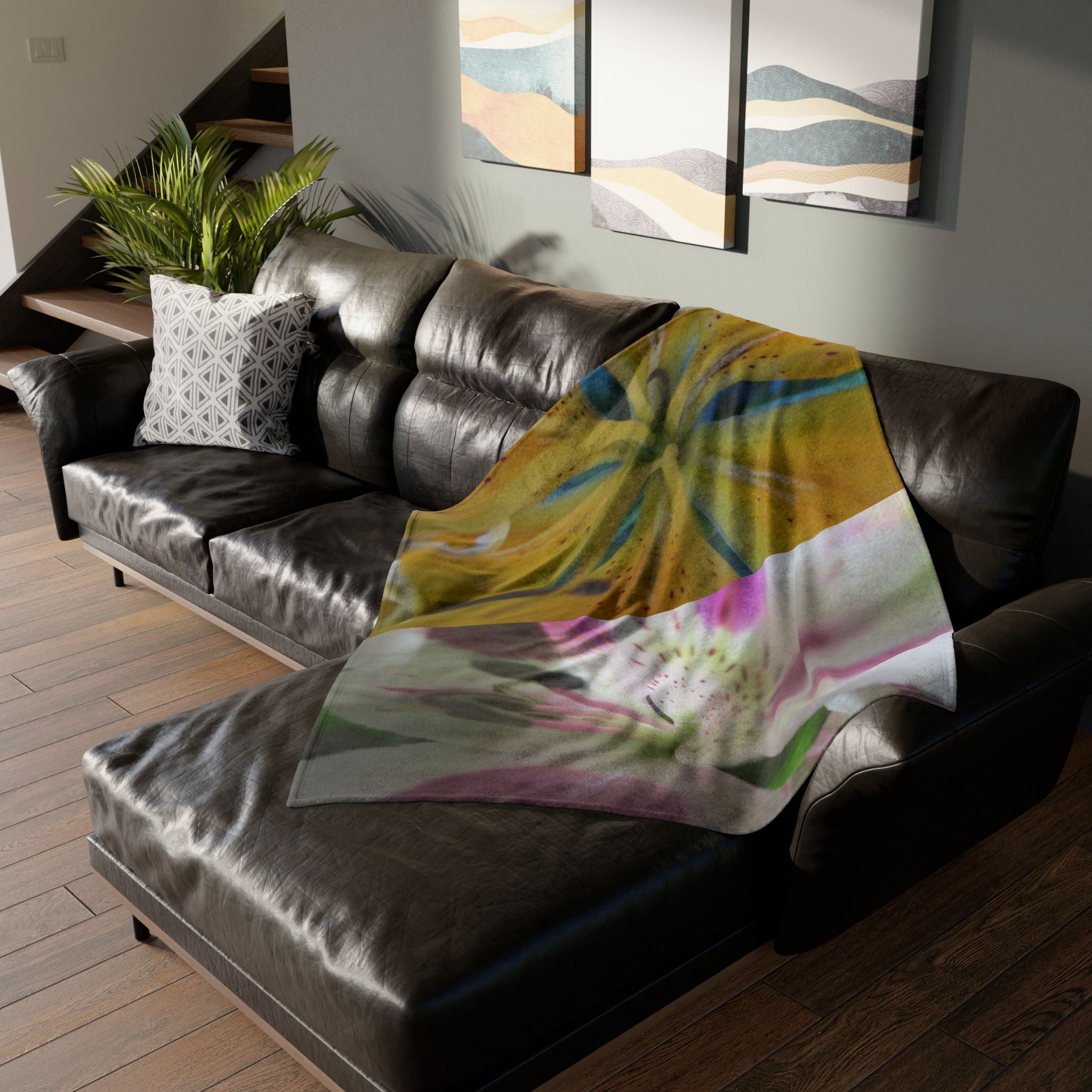 Vibrant Floral | Soft Polyester Blanket | Blossom Blankets