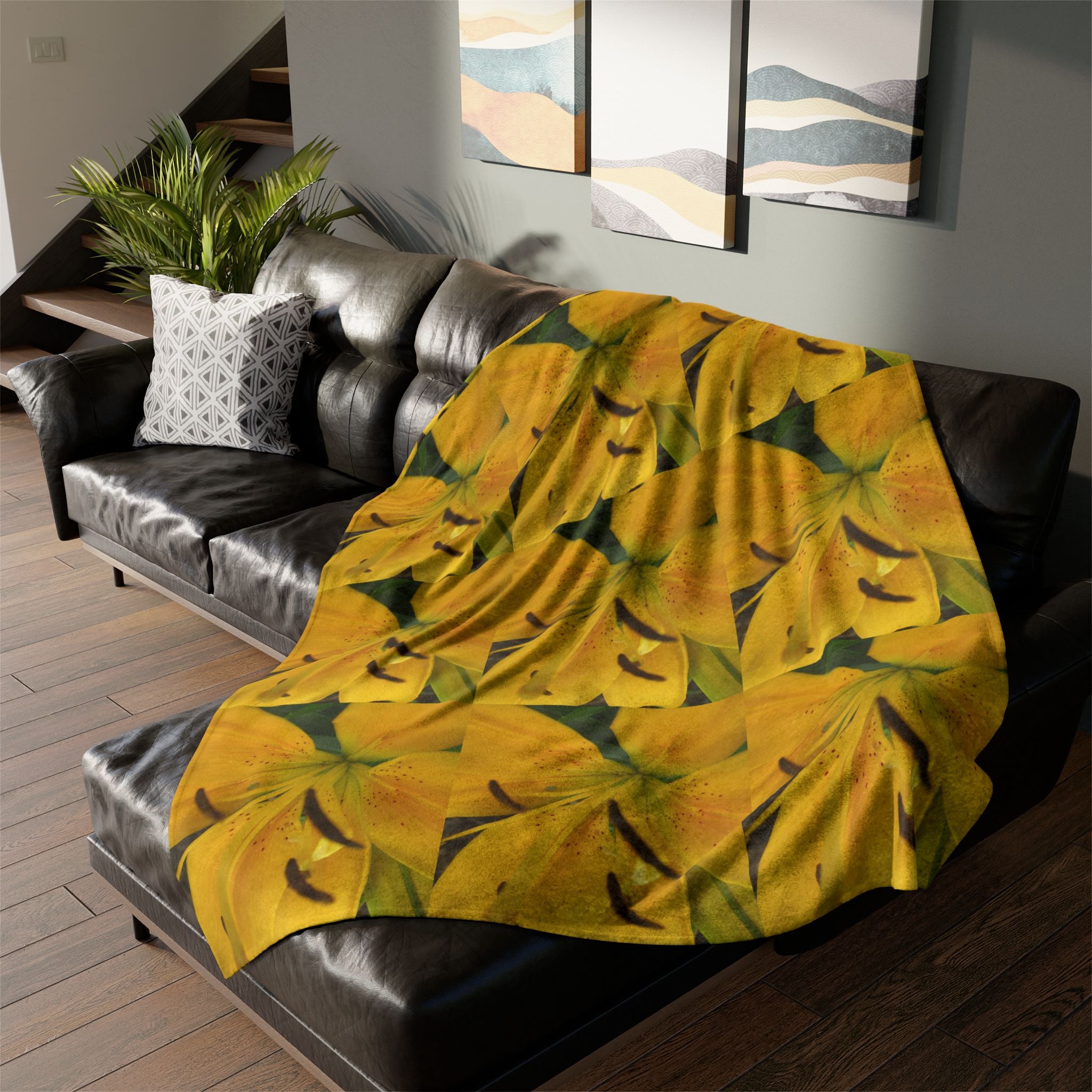 Vibrant Floral | Soft Polyester Blanket | Blossom Blankets