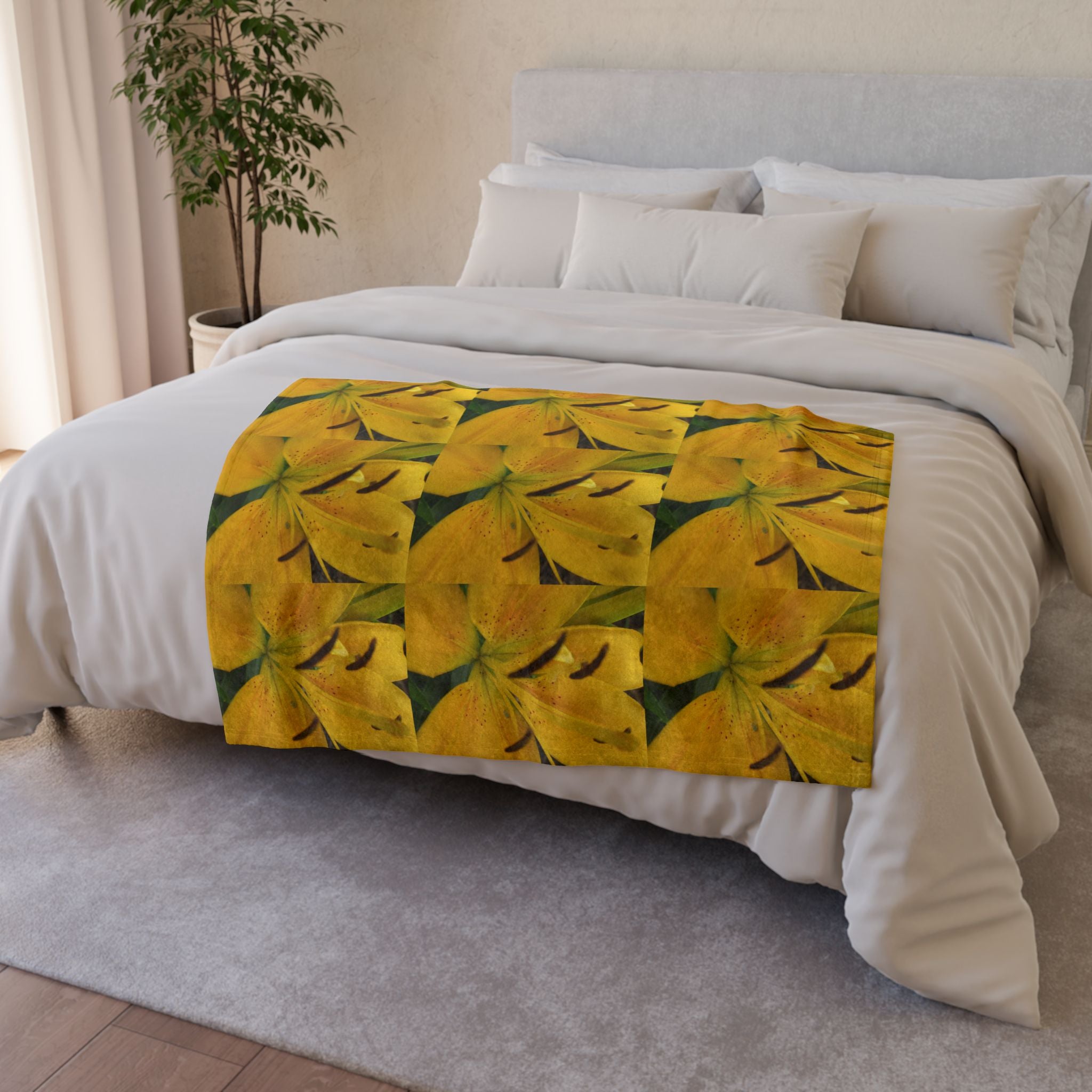 Vibrant Floral | Soft Polyester Blanket | Blossom Blankets