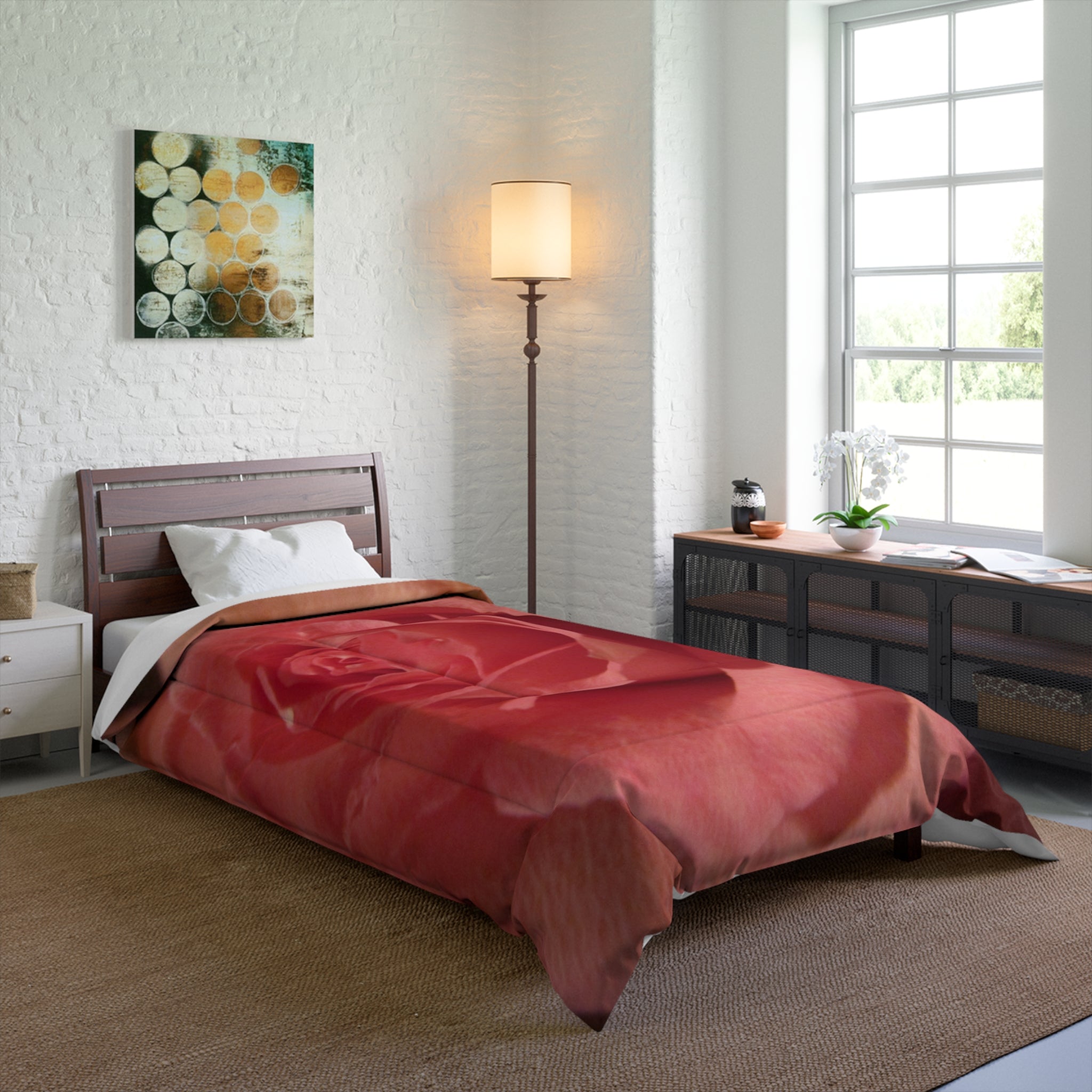 Rose Bloom Comforter - Blossom Blankets