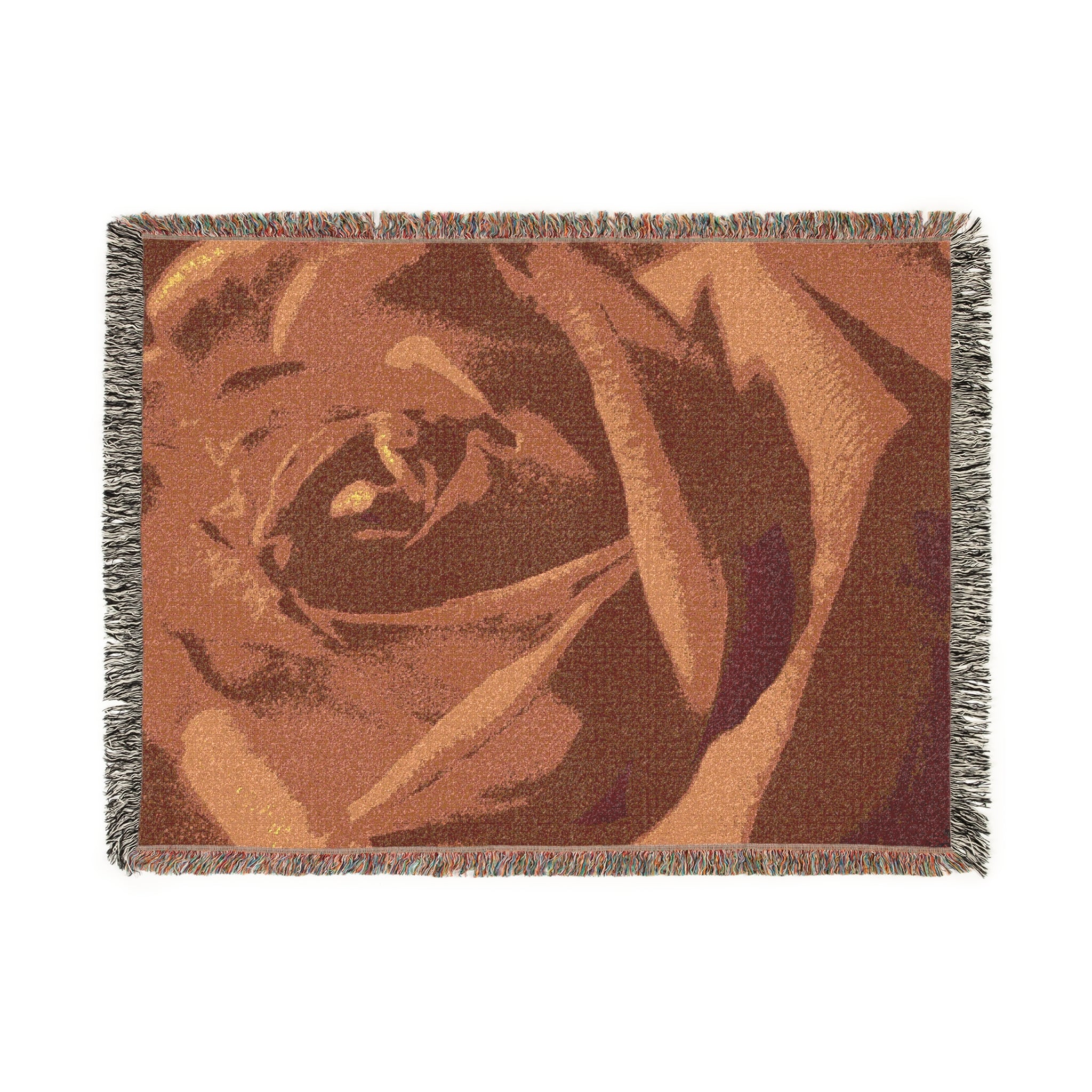 Cozy Floral | Woven Blanket | Blossom Blankets