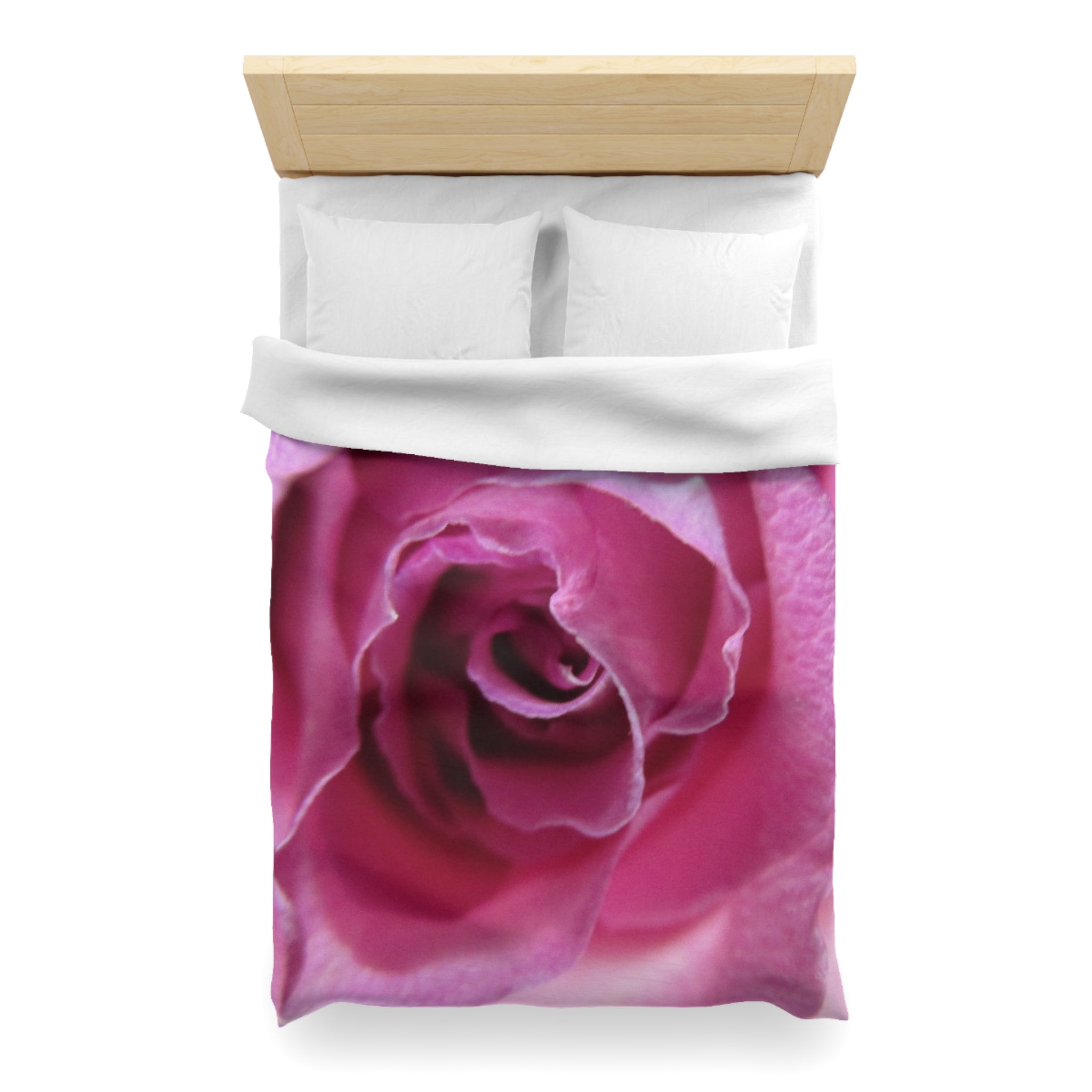 Floral Microfiber Duvet Cover | Blossom Blankets