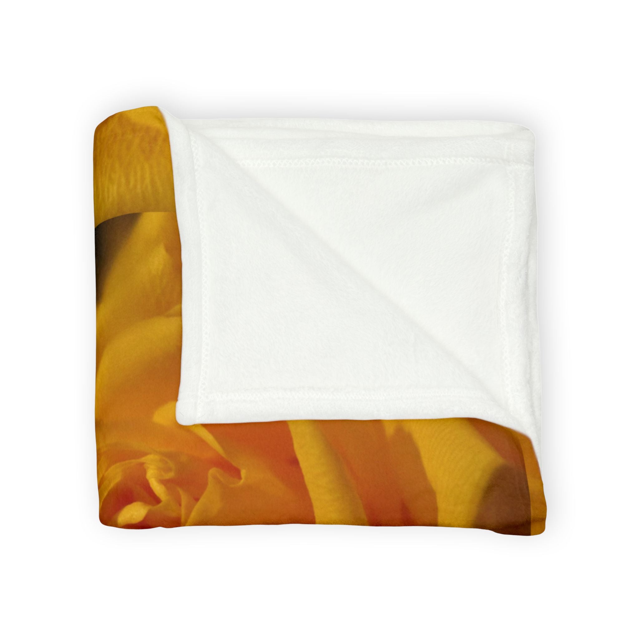 Golden Rose | Soft Polyester Blanket | Blossom Blankets