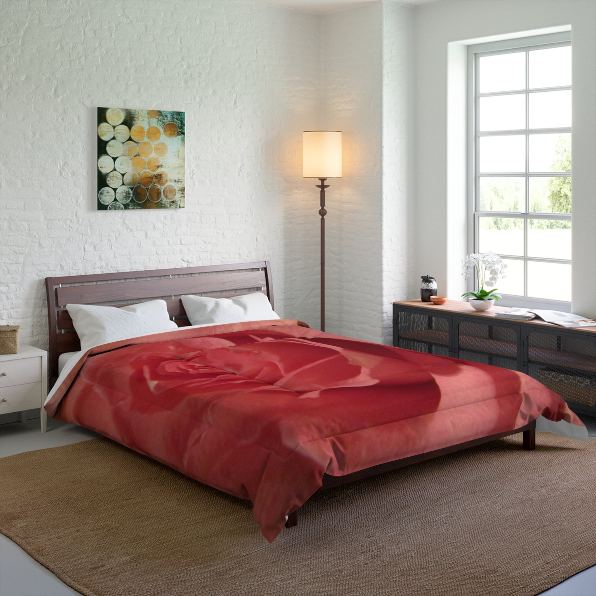 Rose Bloom Comforter - Blossom Blankets