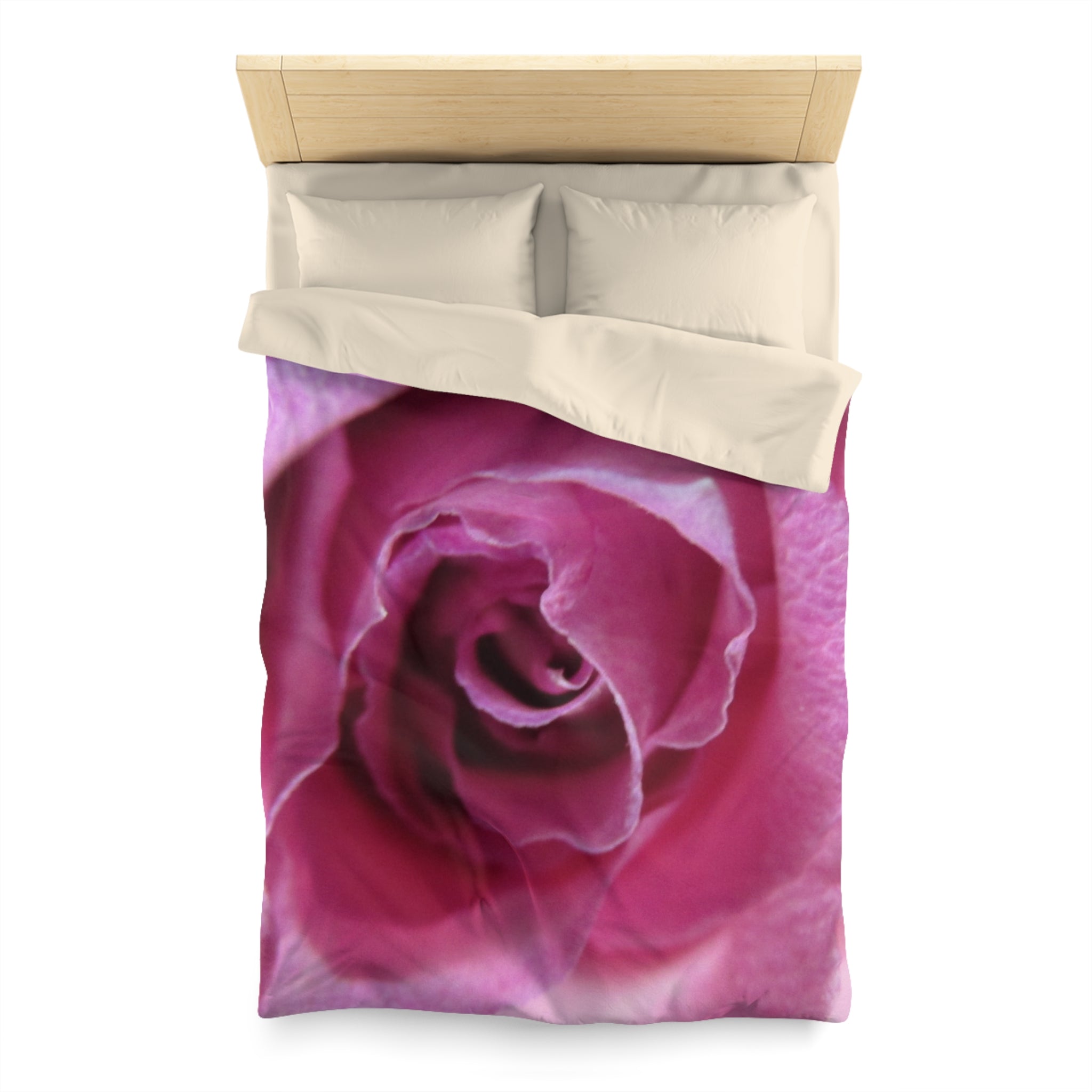 Floral Microfiber Duvet Cover | Blossom Blankets