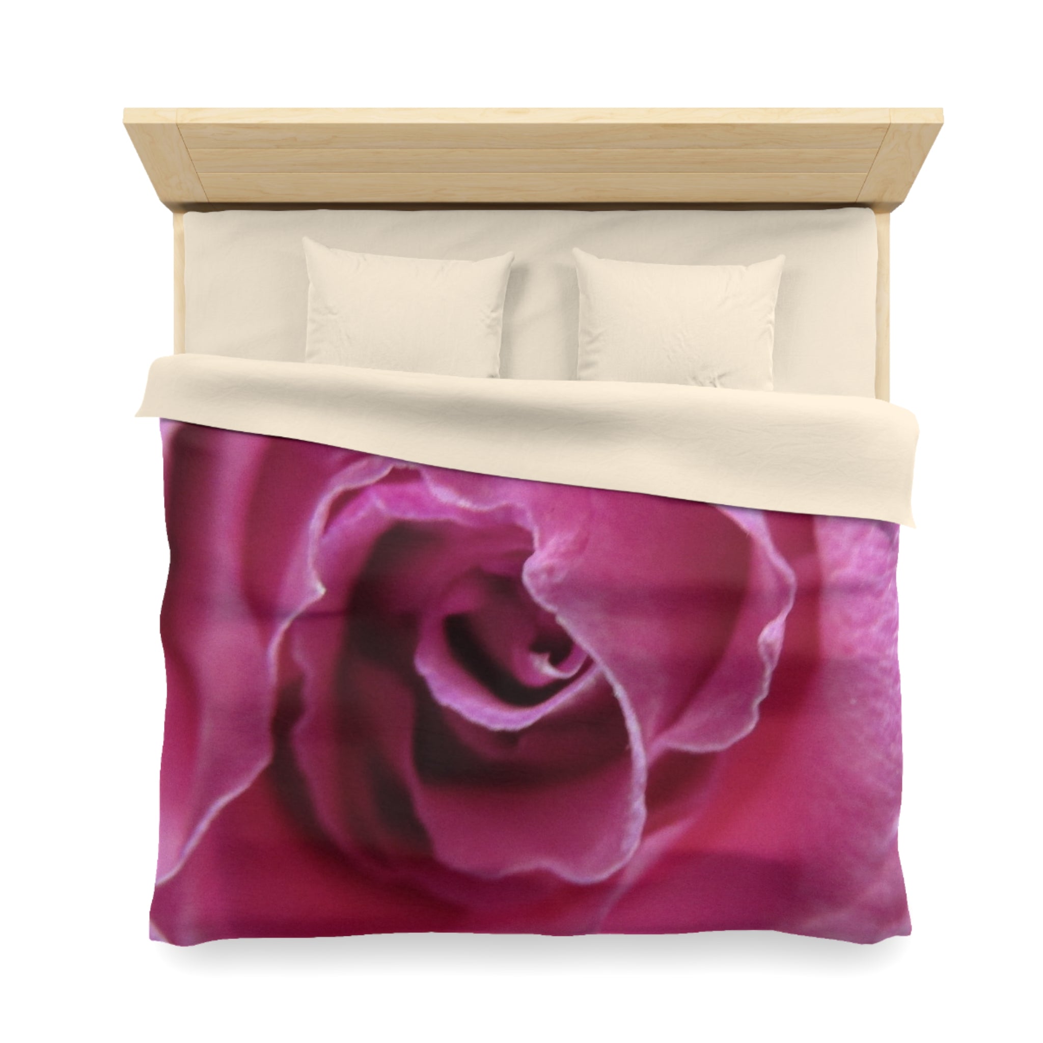 Floral Microfiber Duvet Cover | Blossom Blankets