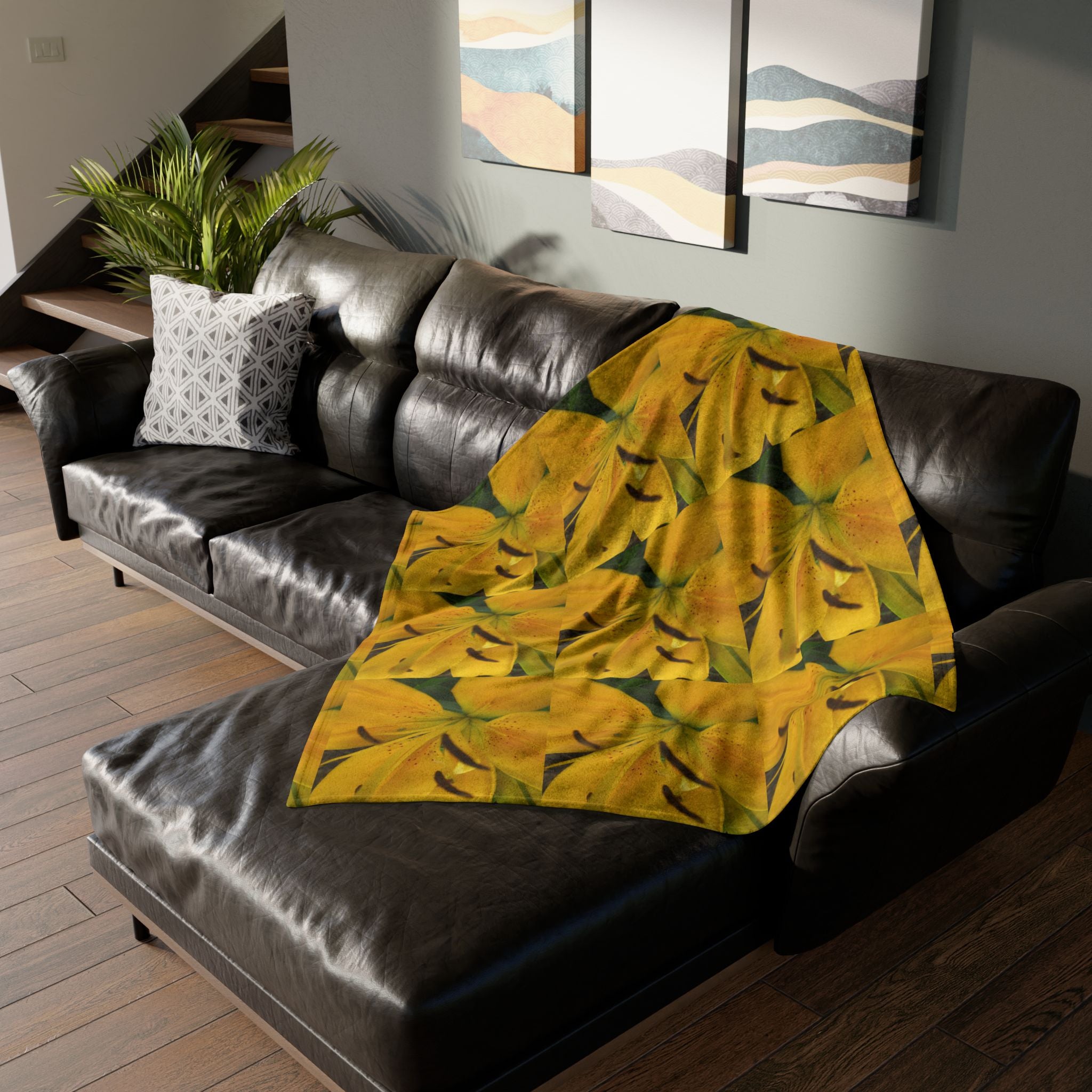 Vibrant Floral | Soft Polyester Blanket | Blossom Blankets