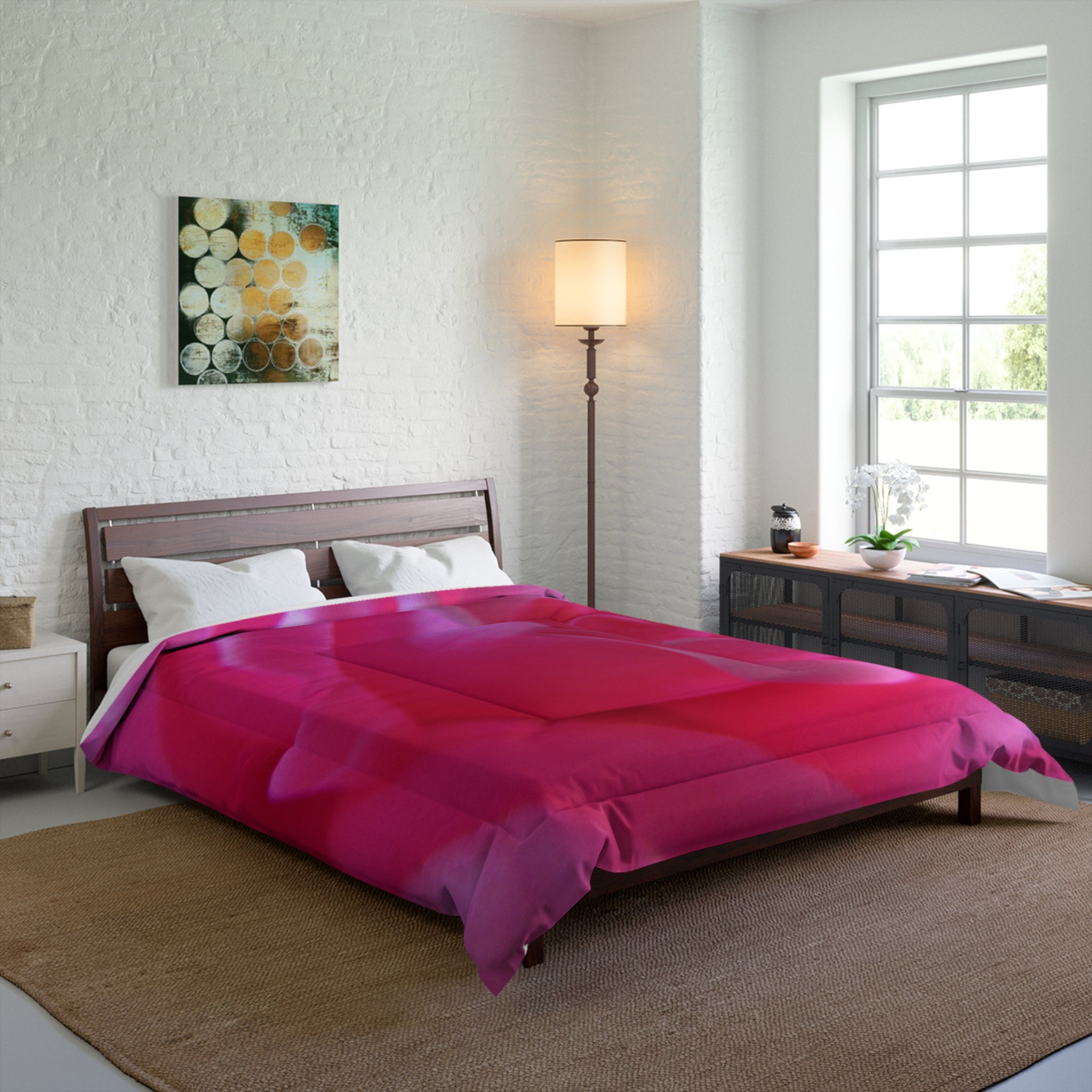 Floral Rose Comforter - Blossom Blankets