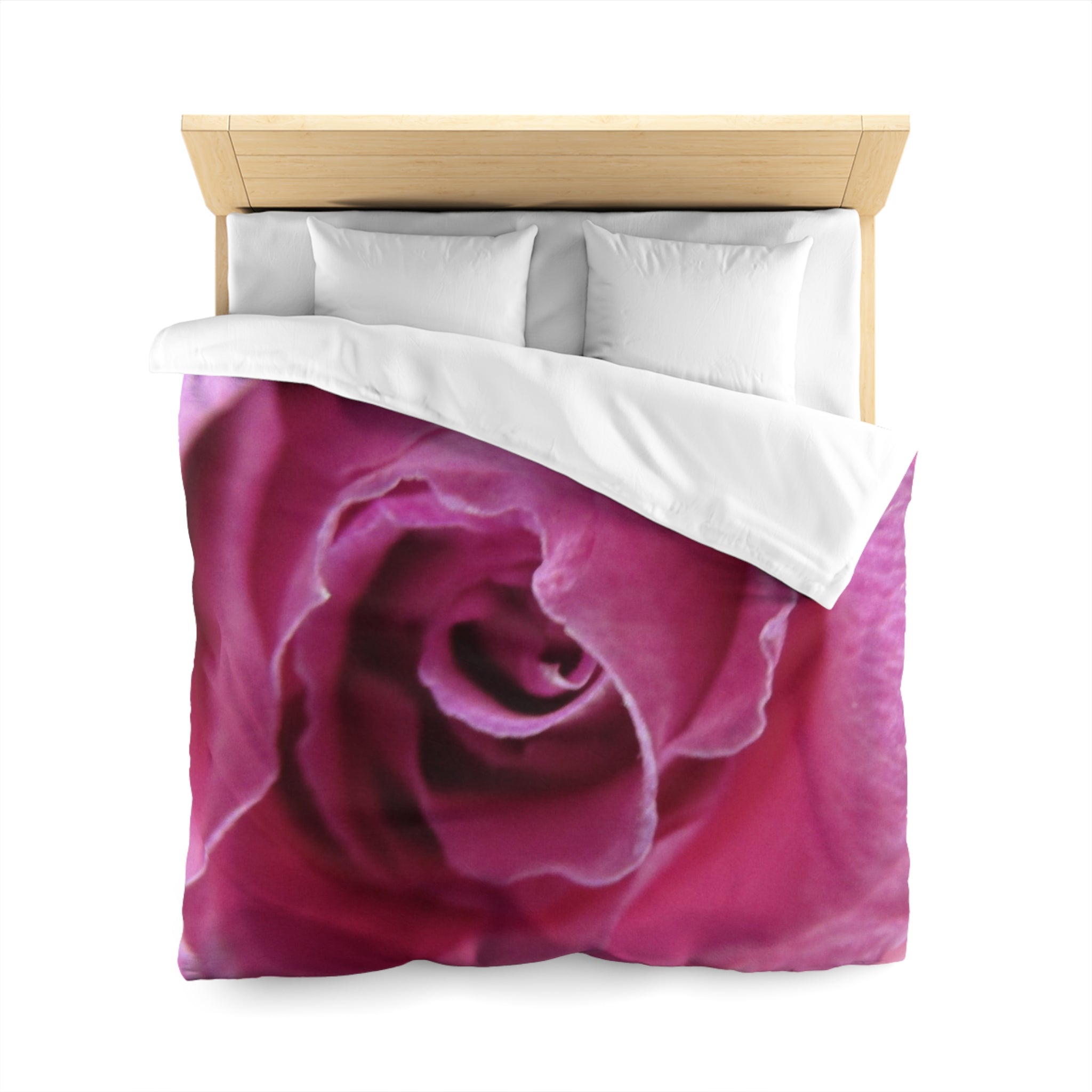 Floral Microfiber Duvet Cover | Blossom Blankets