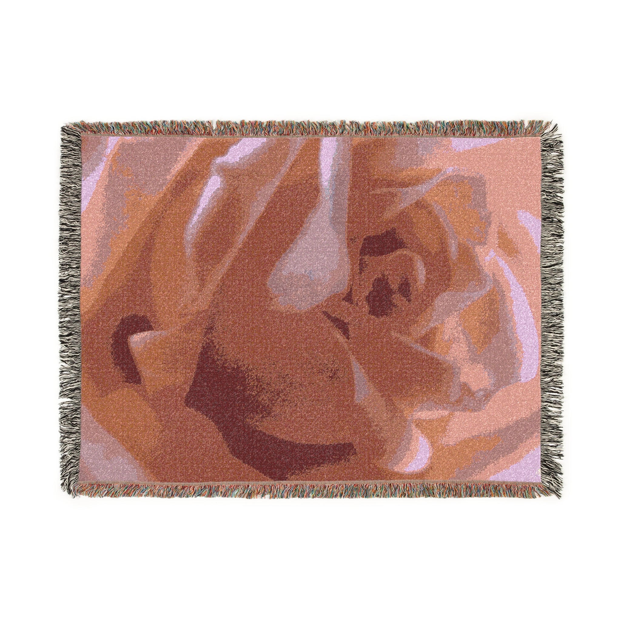 Stylish Rose | Woven Blanket | Blossom Blankets